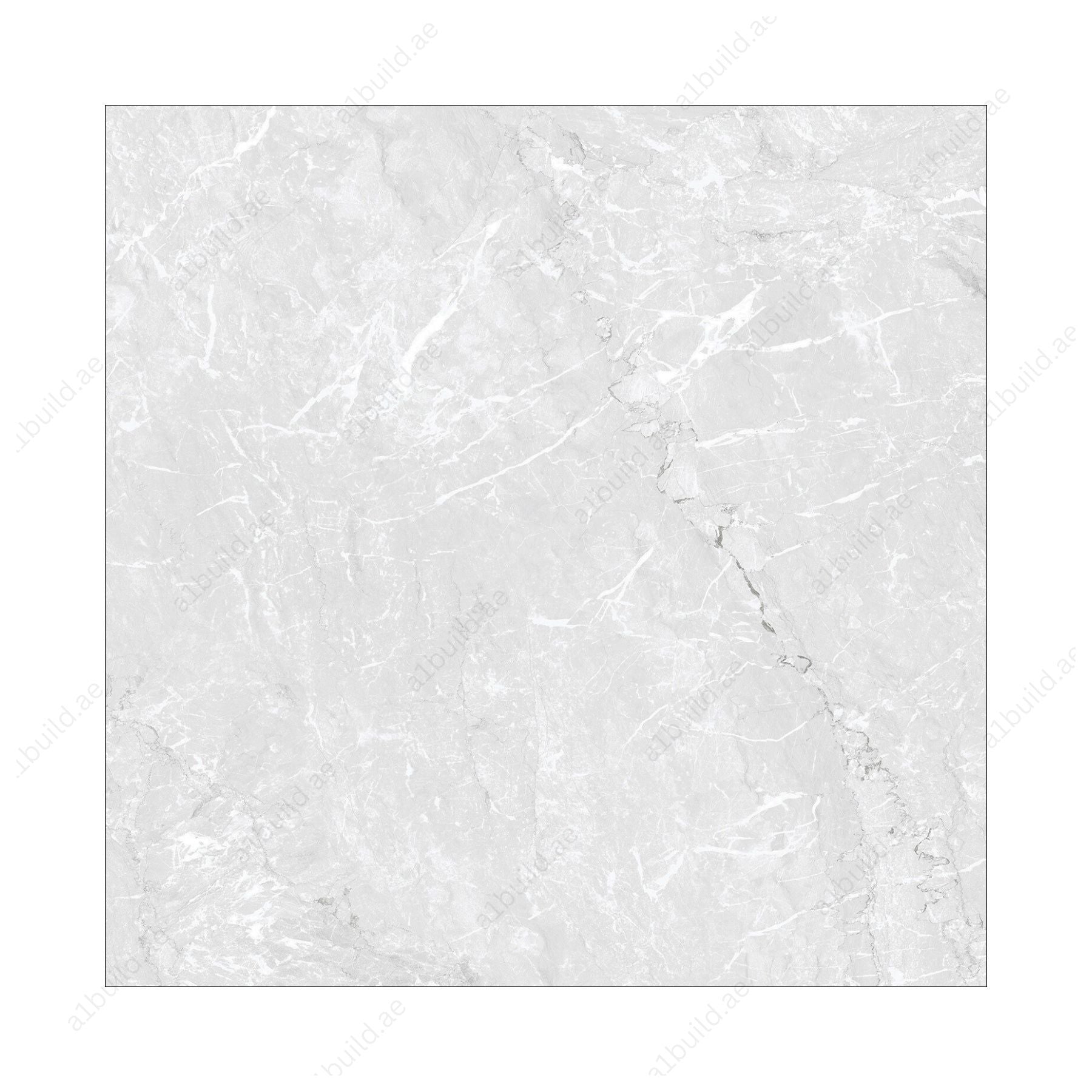 Silver Fume (120X120cm 09mm Random Polished Porcelain Tiles for Indoor Spaces)