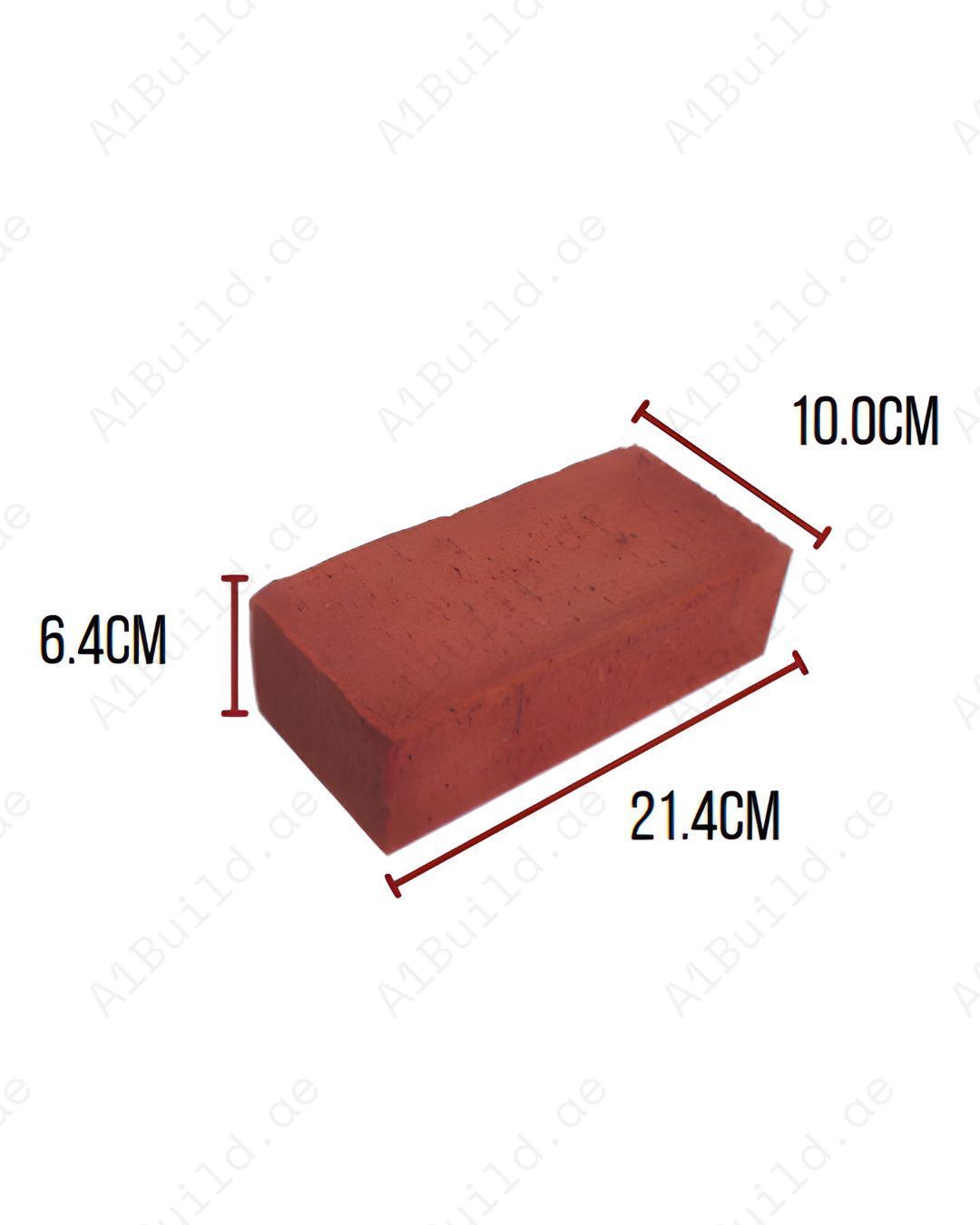 Solid wall brick 21.4×10.0×6.4 CM. High strength, durable clay brick for quality construction with strong bonding and weather resistance.
