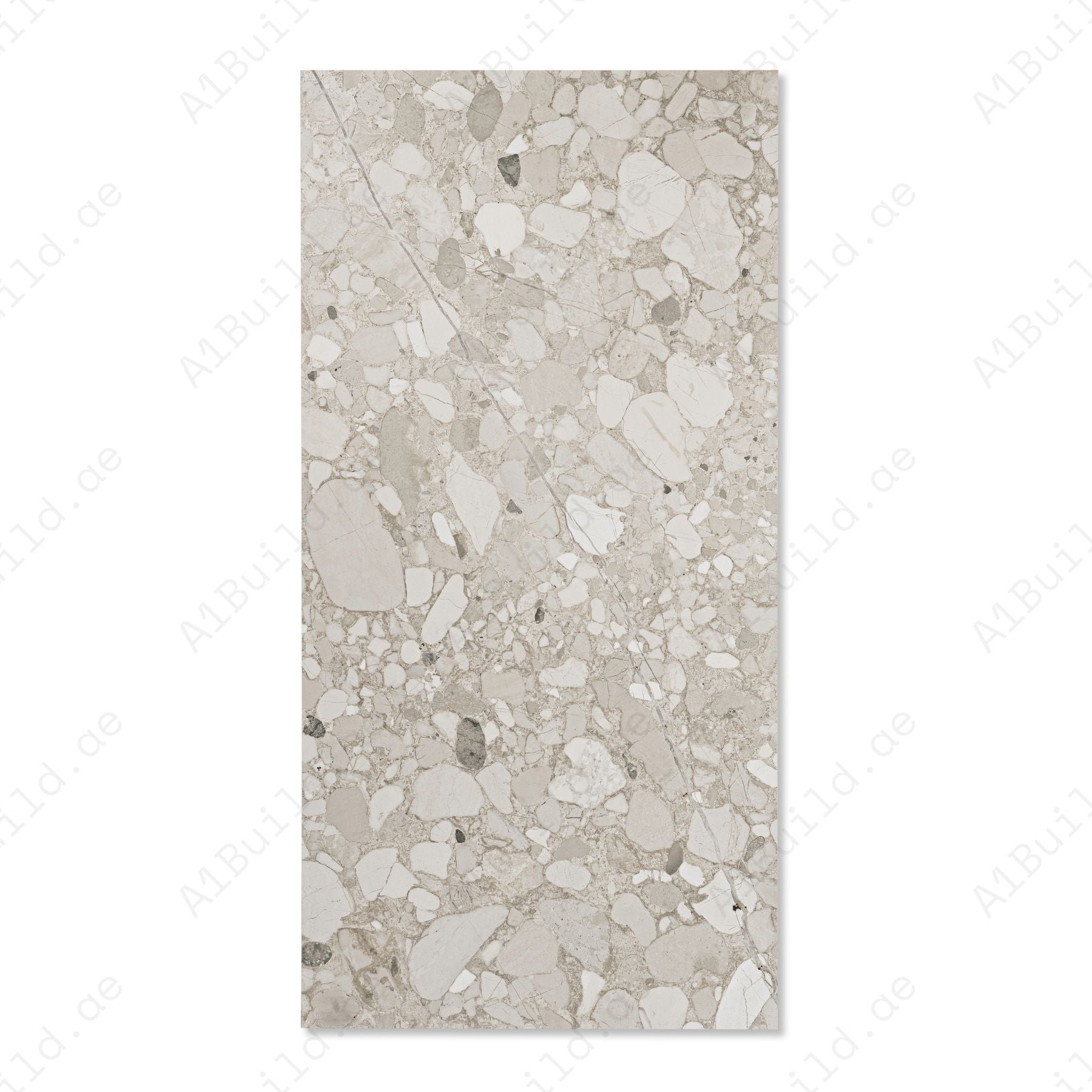 Sparkle Roman Crema porcelain tile with refined stone texture, soft sparkle effect and durable 9mm thickness for luxury spaces.