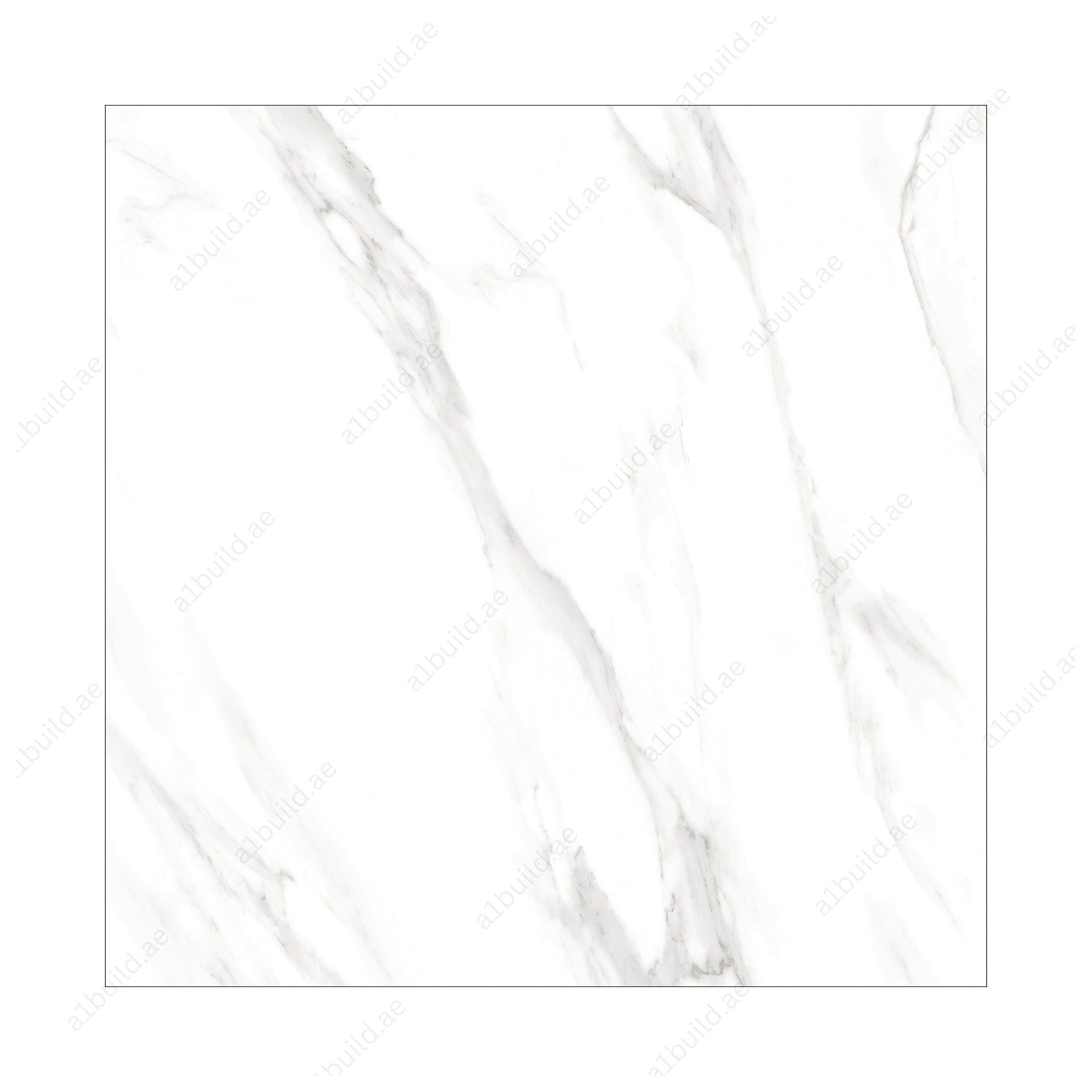 Statuario Angel (120X120cm 09mm Random Polished Porcelain Tiles for Indoor Spaces)