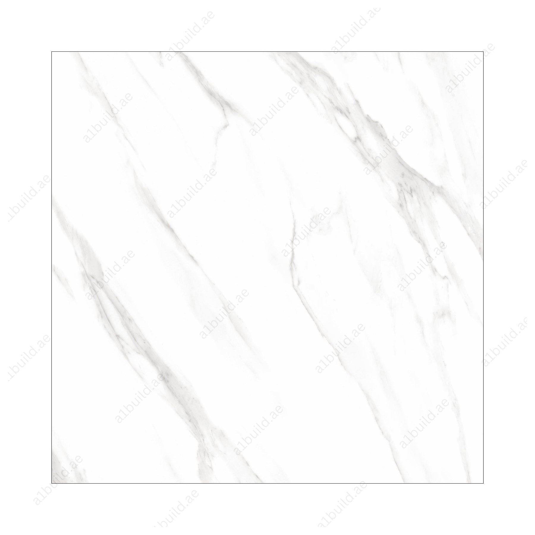 Statuario Angel (120X120cm 09mm Random Polished Porcelain Tiles for Indoor Spaces)