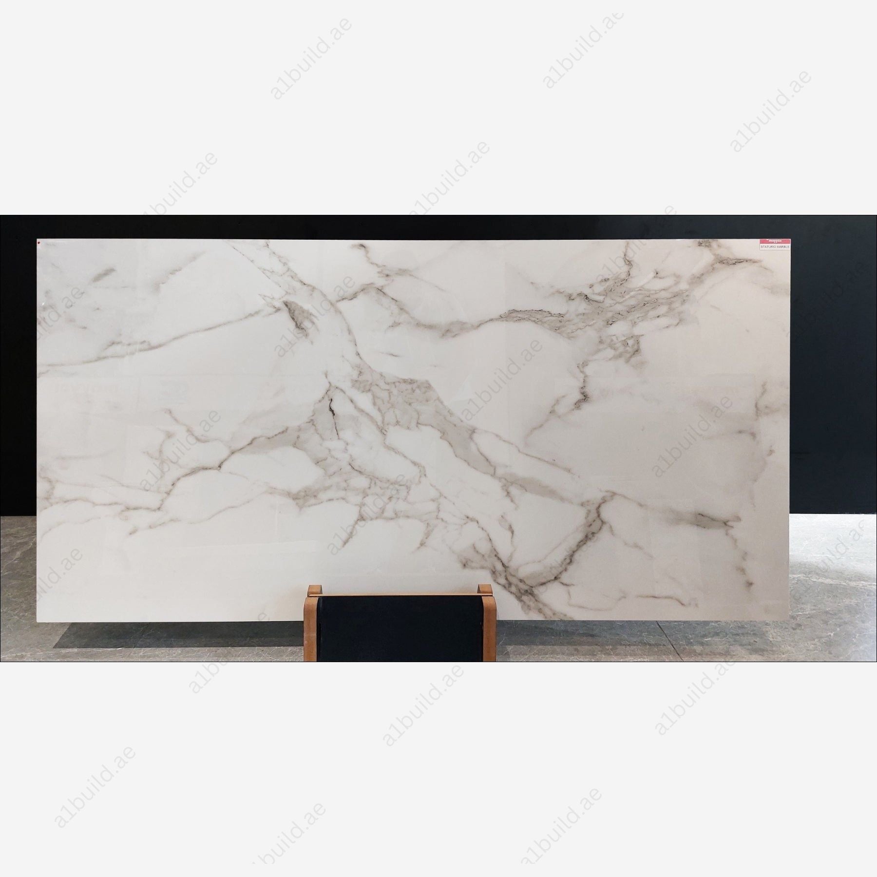 Statuario Marble (80x160cm 09mm random polished finished indoor floor & wall tiles)