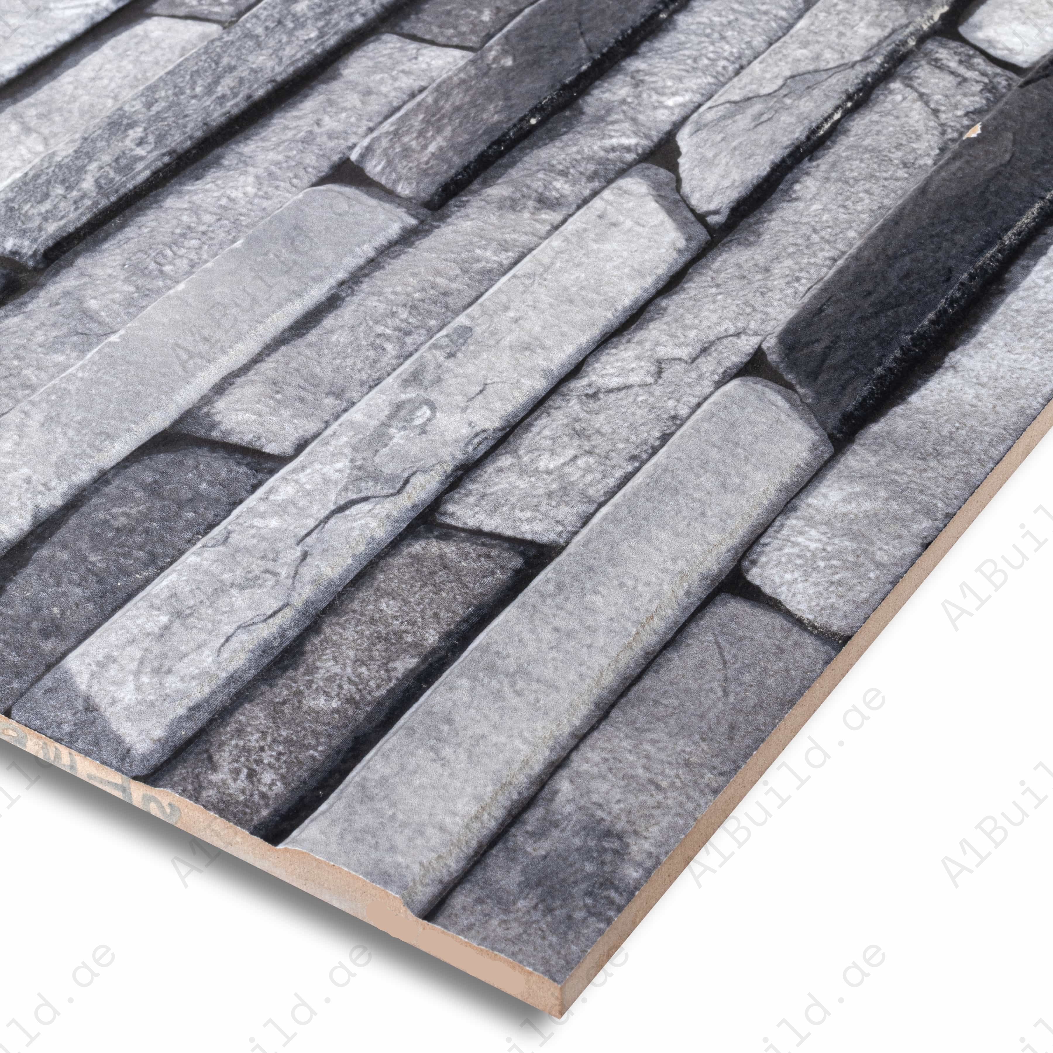 Stepstone Grey | Indoor Wall Tile for Kitchen, Bathroom & Interiors
