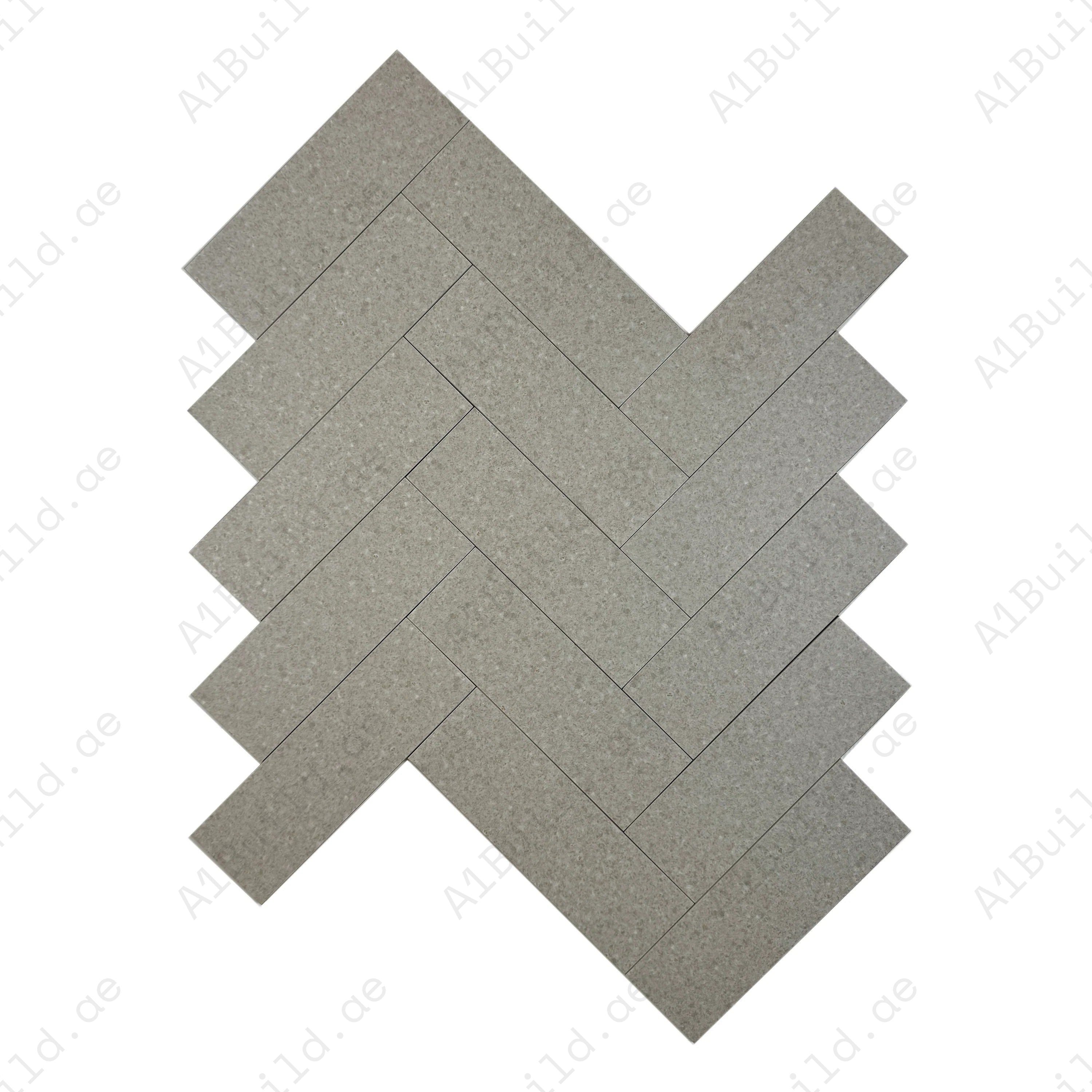 Sukabumi Light Grey Matt Porcelain Tile 100x300mm. Durable, slip-resistant, UV & corrosion resistant, eco-friendly, ideal for pools, spas & water features.