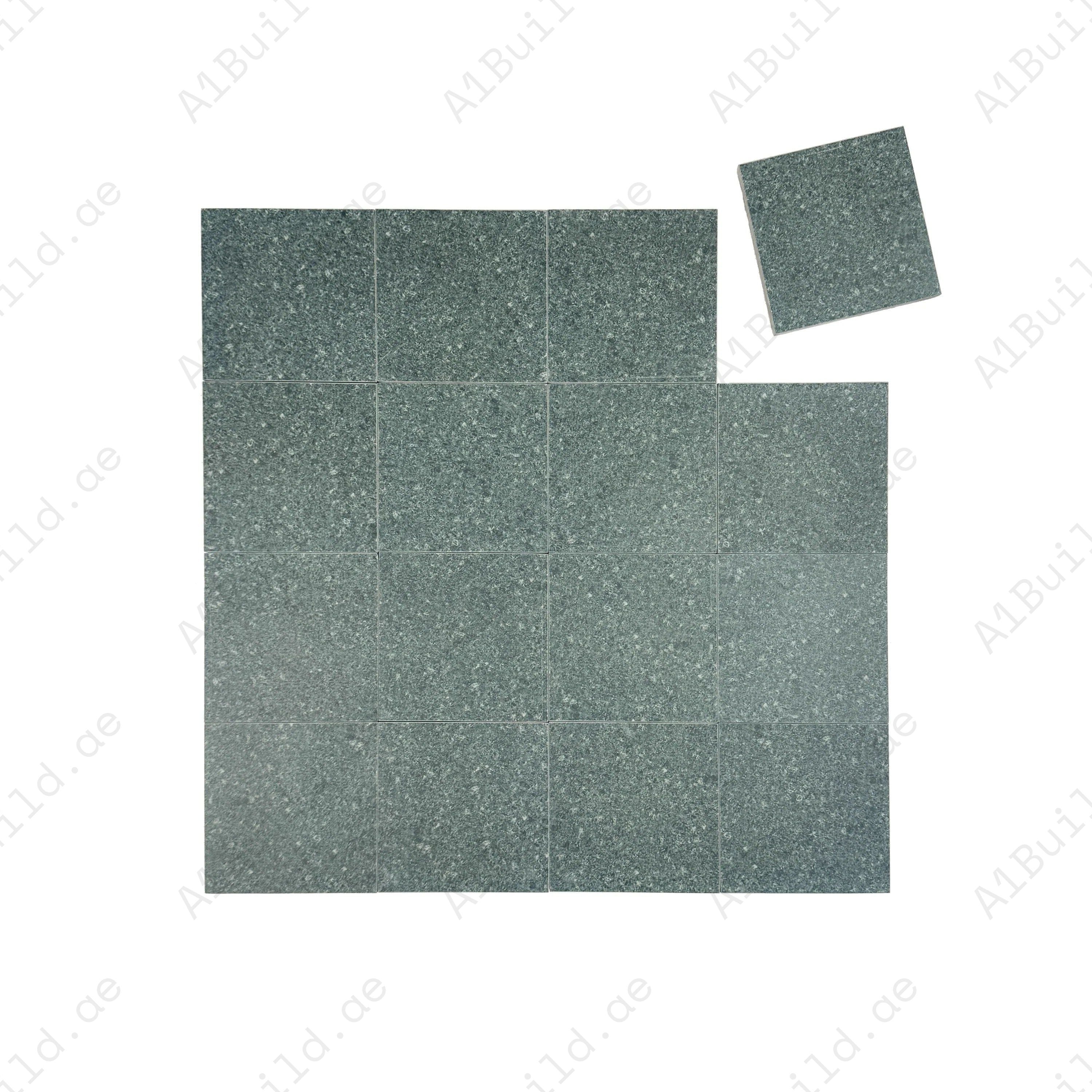 Sukabumi Medium Green Porcelain Tile for luxury pools in Dubai. Durable, slip-resistant & eco-friendly. Ideal for pools, spas & decorative water features.