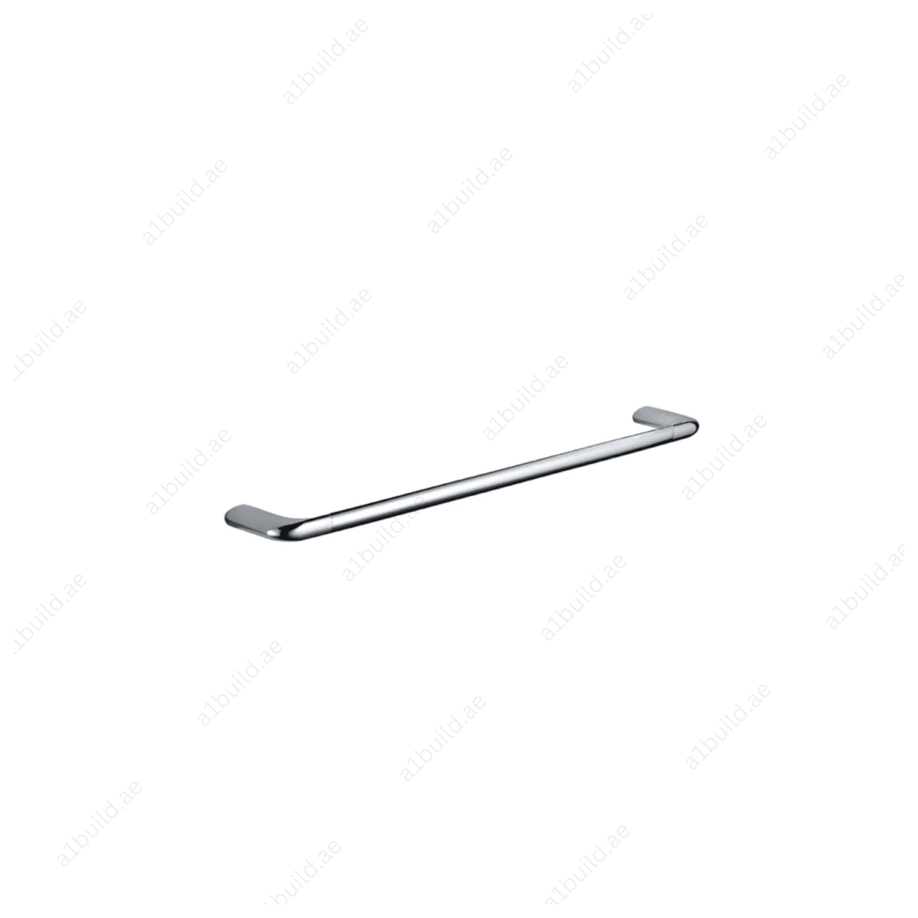 SWING Single Towel Bar in Chrome | Wall Fastening with Screws & Dowels