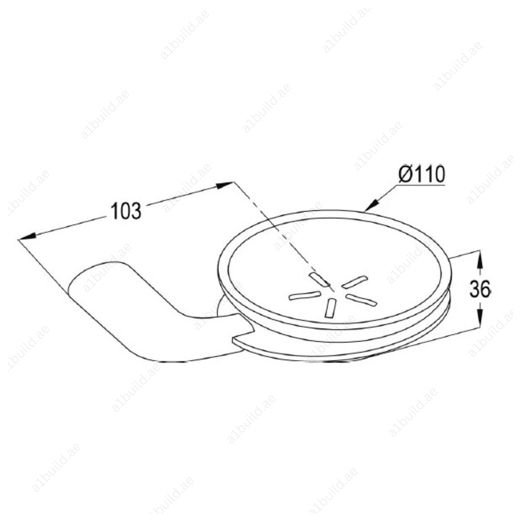 SwingSoapDishGlassChromeFinishwithWallFasteningScrews_3