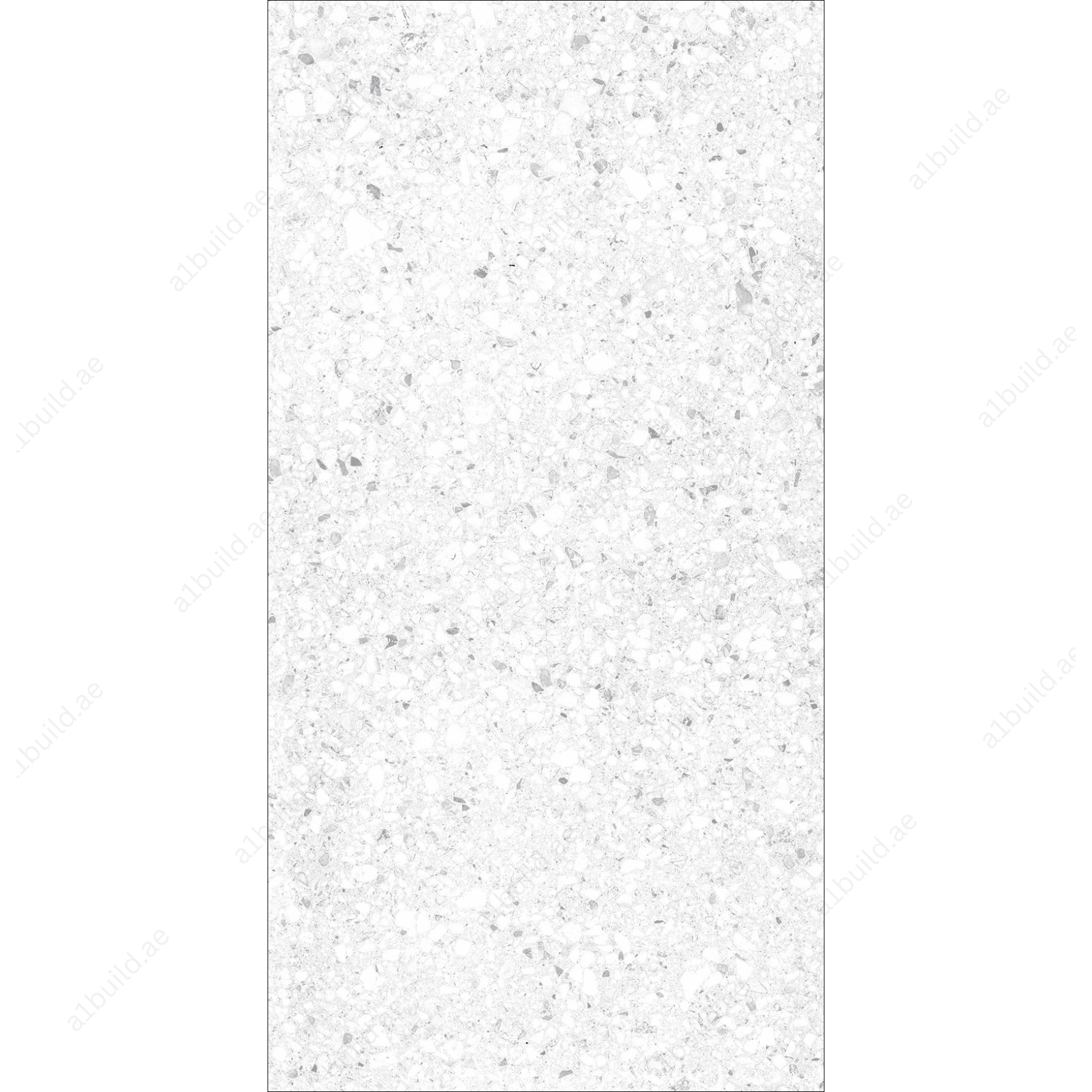 Terrazo Bianco Rough Matt (R11) Outdoor Porcelain Tiles | 60x120cm Heavy Duty (R11) Slip-Resistant Flooring