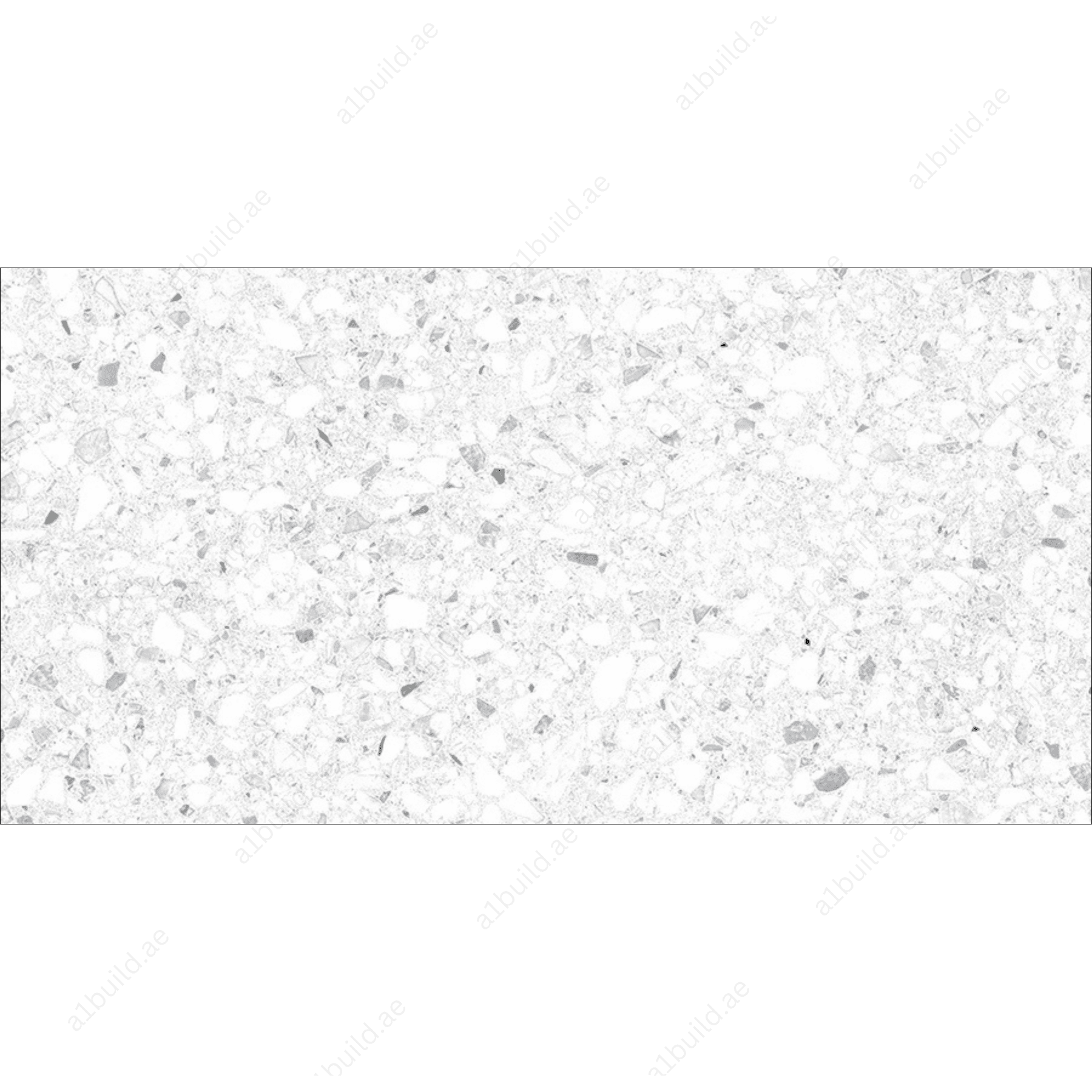 Terrazo Bianco Rough Matt (R11) Outdoor Porcelain Tiles | 60x120cm Heavy Duty (R11) Slip-Resistant Flooring