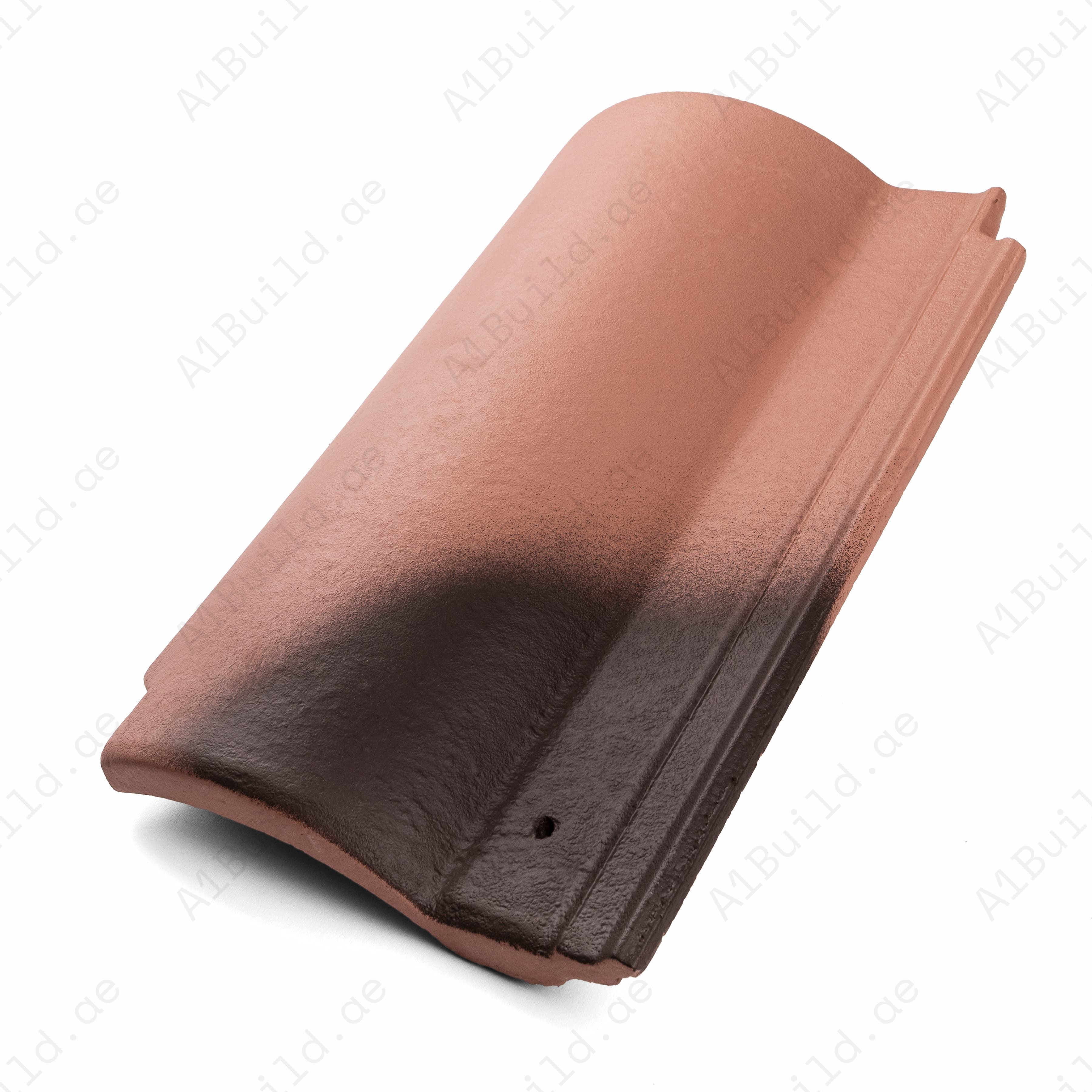 Tortilla Brown Matte Concrete Roof Tile | S-Wave Roman Clay Style | UV & Heat Resistant Warm Tone Roofing | UAE Villas Dubai Abu Dhabi