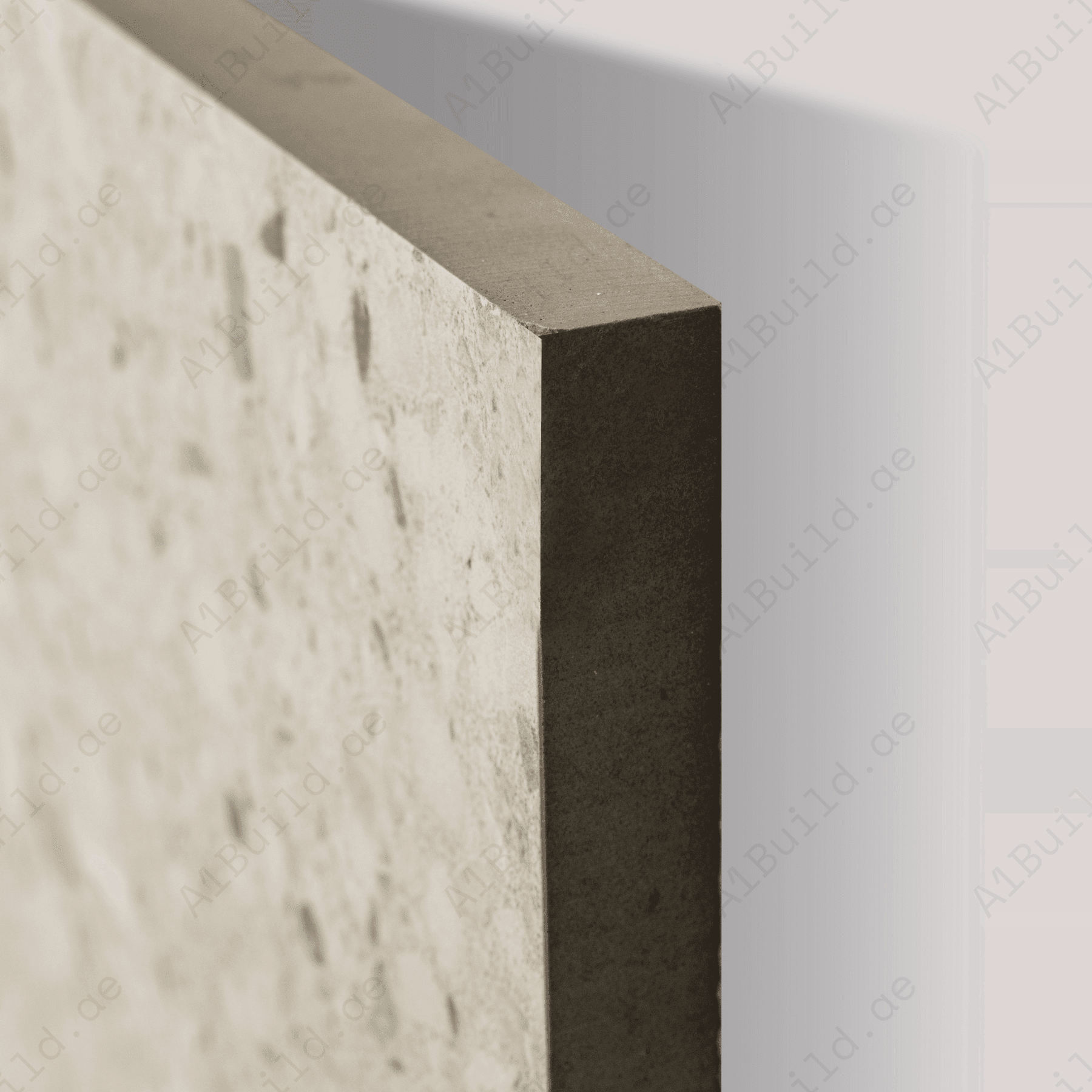 Terrazo Crema porcelain tile 60x120cm 20mm thickness, terrazzo look design, durable porcelain tile for indoor and outdoor floors.
