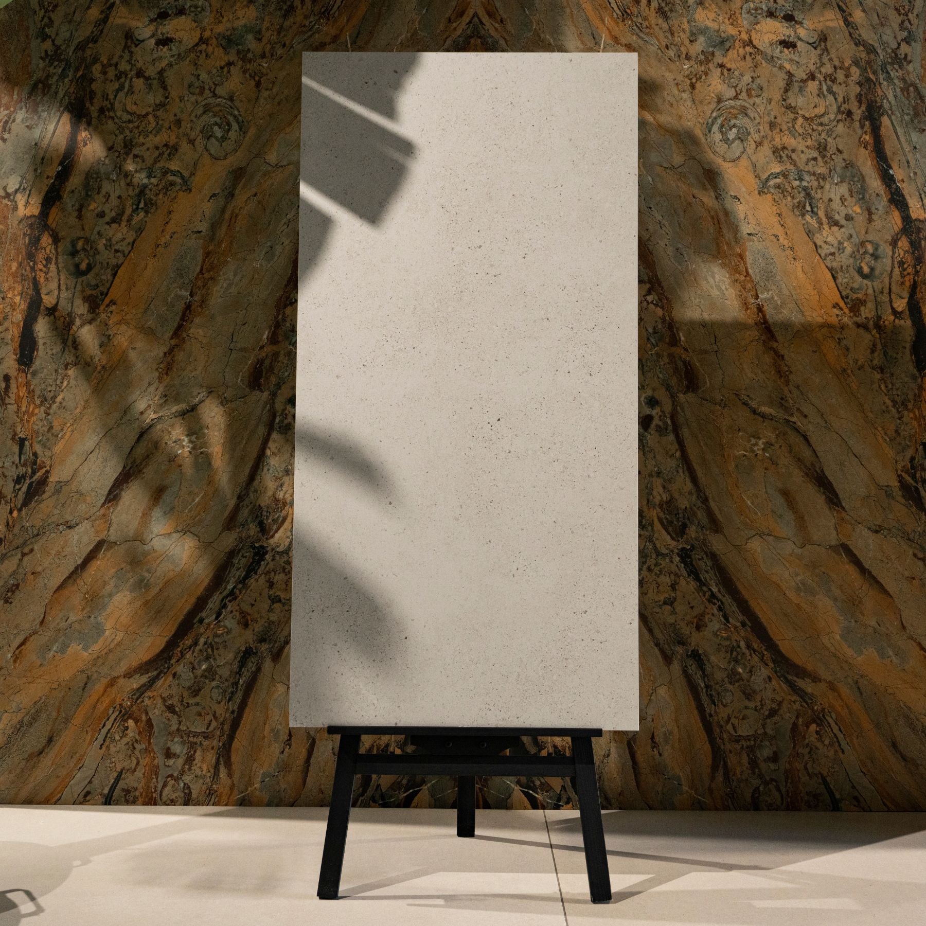 Thomas Bianco porcelain tile 60x120cm 9mm thick offers a clean stone look with durable porcelain strength for modern floor and wall interiors.