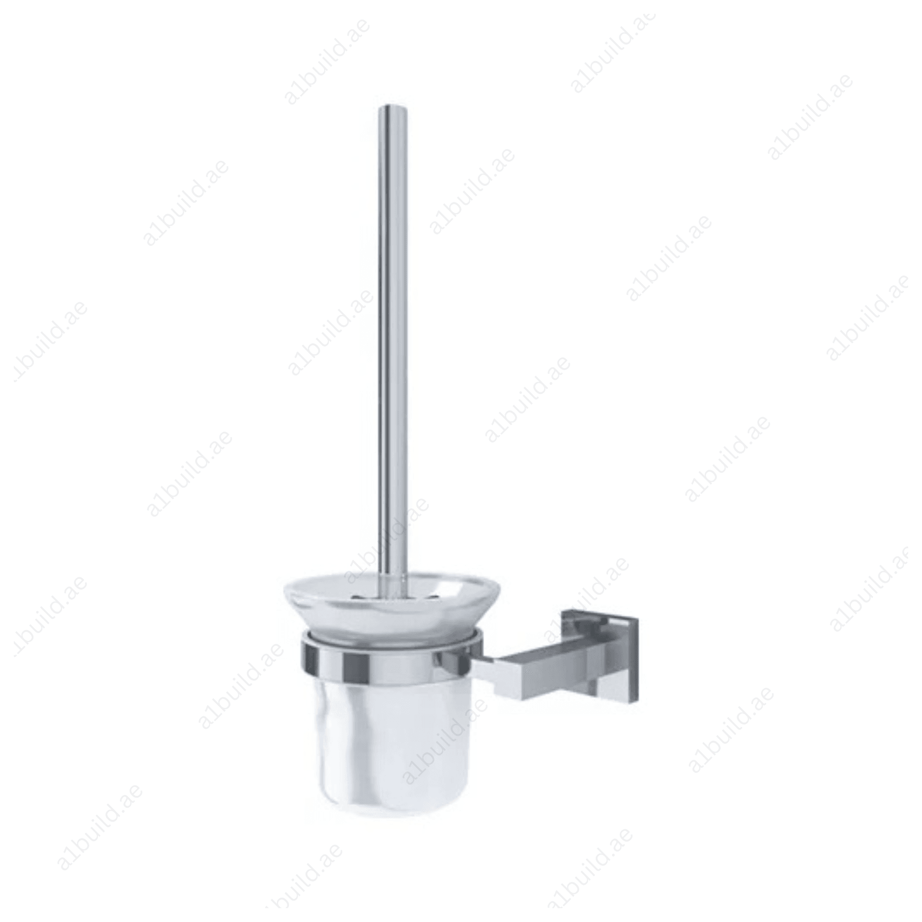 ToiletBrushHolder-ChromeFinishwithGlass_WallFasteningDesign_2