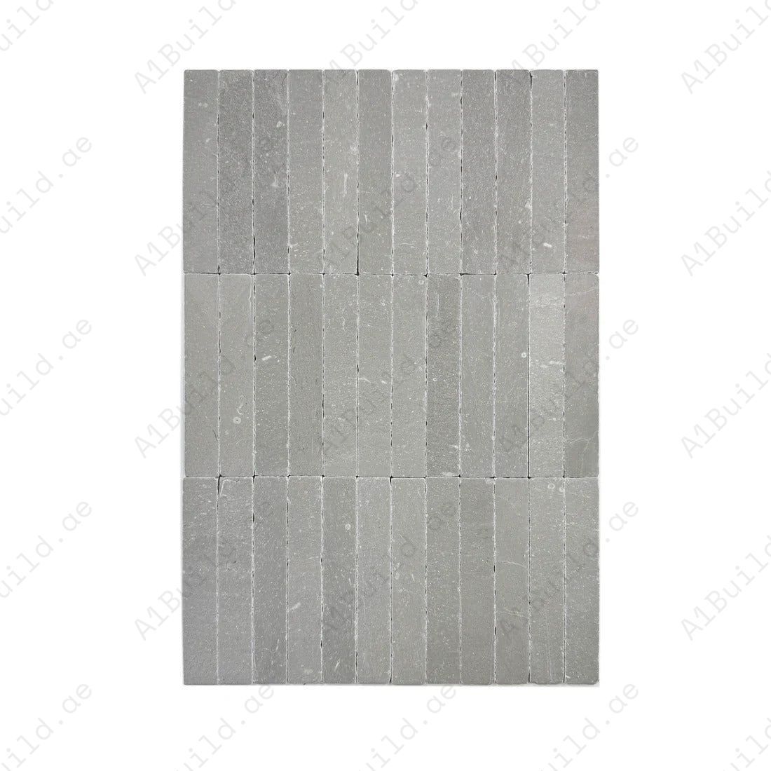 Transform interiors with Verona Series Ace Grey marble tile. Featuring a tumbled & brushed surface, durable design, and natural elegance for walls and floors.