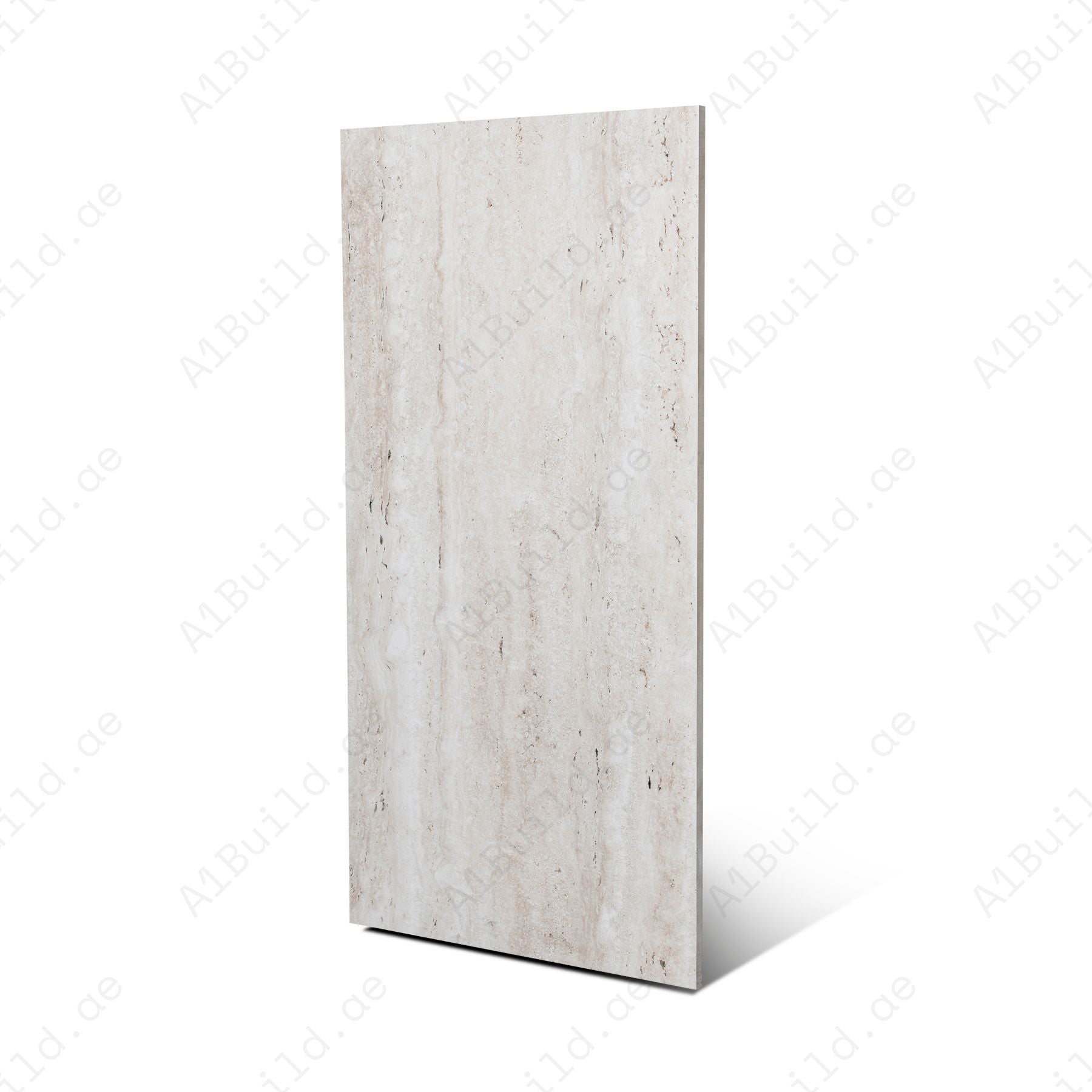 Travertine Beige matt porcelain tile 60x120cm x2mm with warm natural look, durable large format surface ideal for modern floors, walls and premium interiors.