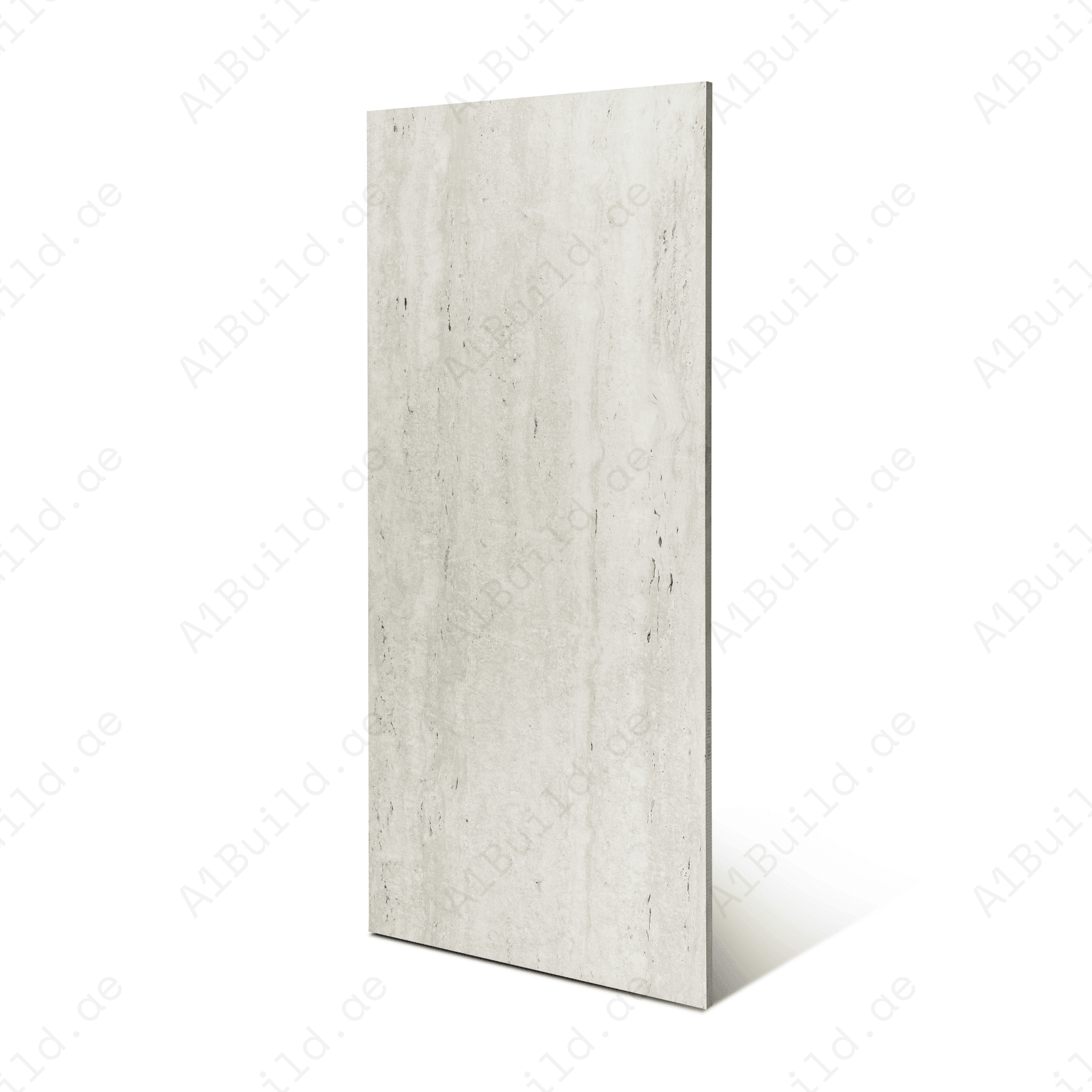 Travertino Gris porcelain tile 60x120cm 20mm thickness, grey travertine look design, durable porcelain tile for indoor and outdoor floors.
