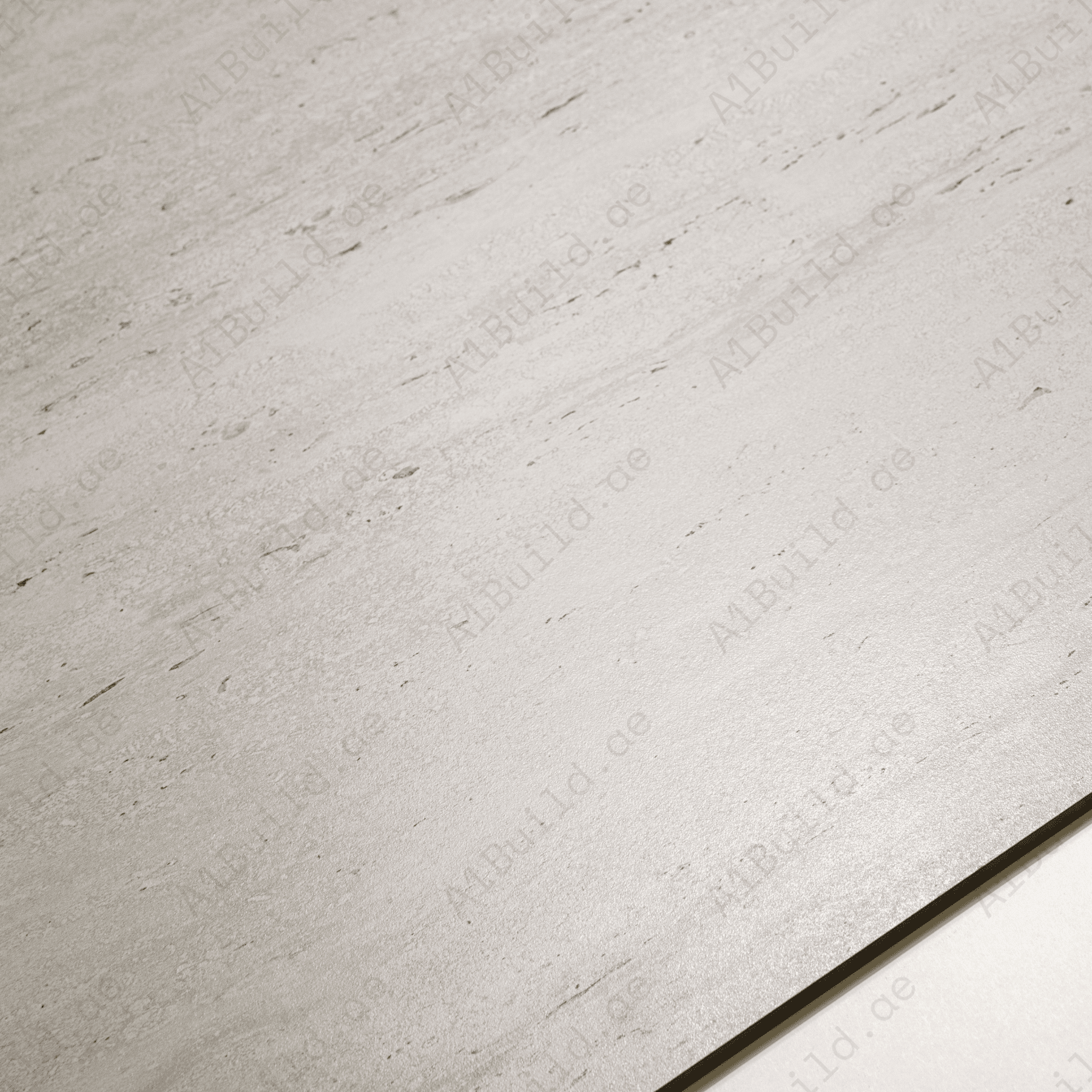 Travo Ash matte porcelain tile 60x120cm 9mm thickness, grey stone look design, durable porcelain tile for modern floors and walls.