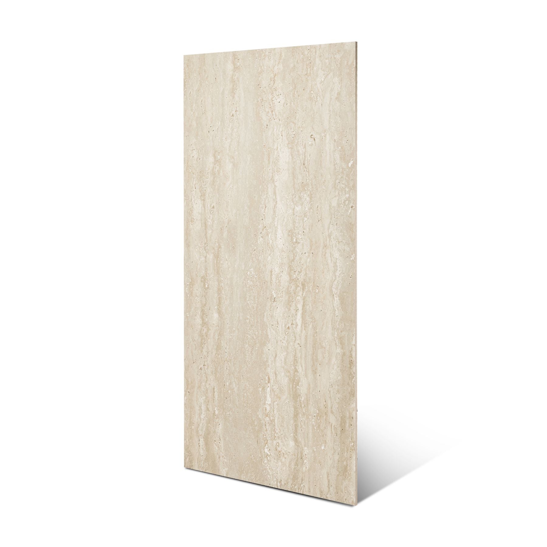 Treviso Beige matt marble effect porcelain tile 60x120cm with 9mm thickness features warm beige tones, soft veining and smooth finish.