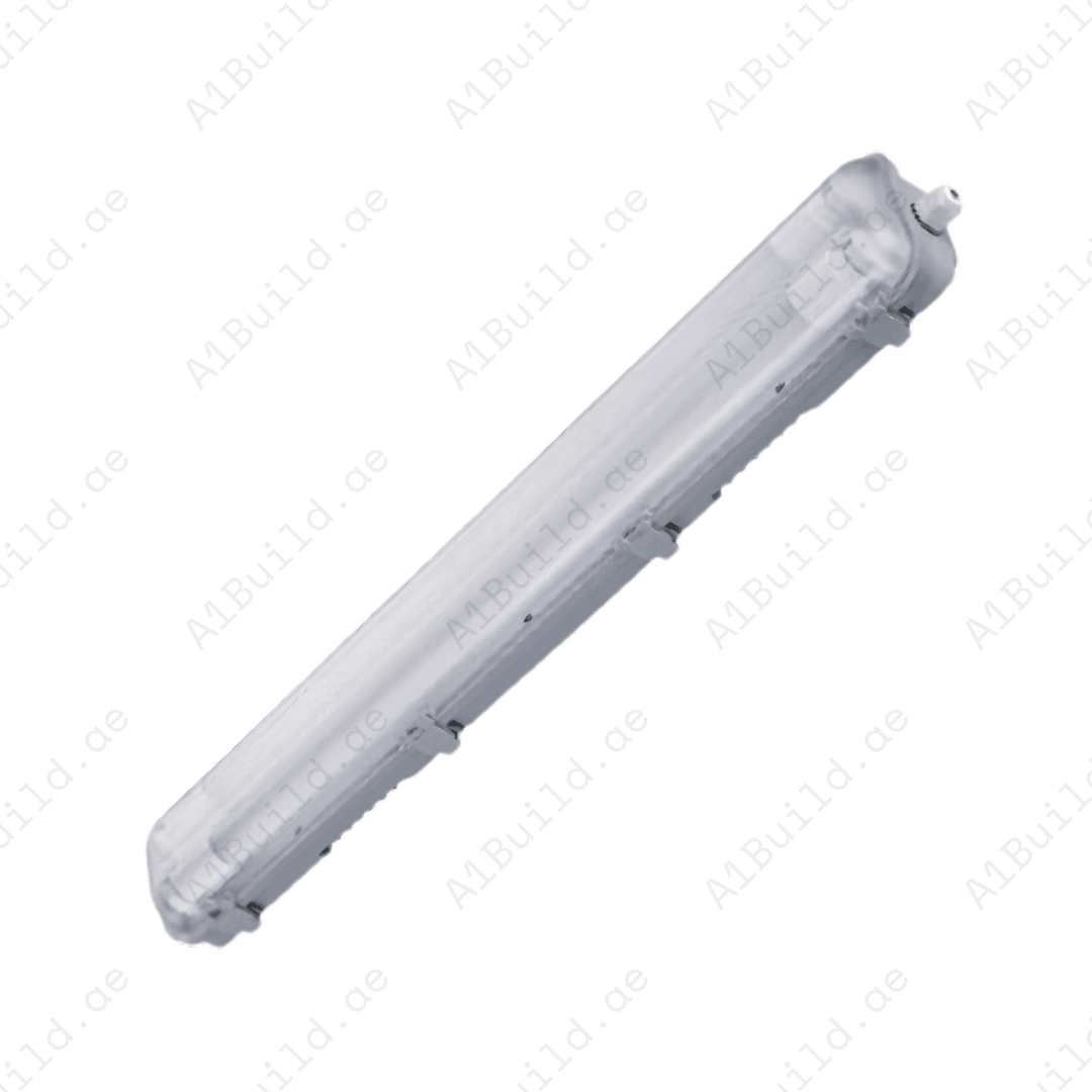 Shop Tri-Proof Housing for 2x60cm T8 Tubes with PS cover, HIPS body, and IP65 waterproof design. Built for durability with metal reflector and secure installation.