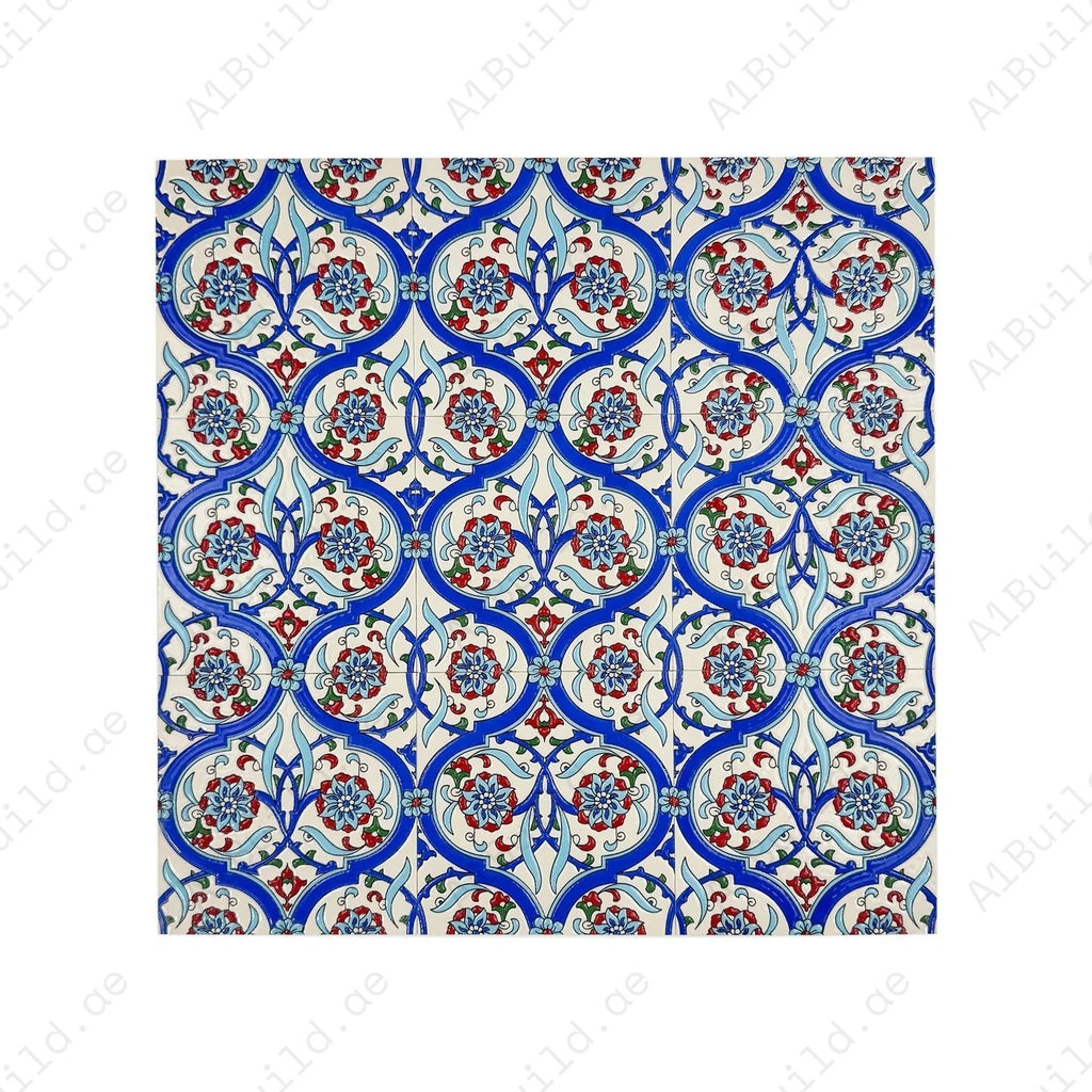 Royal Souk Moroccan Style Glossy Ceramic Tile - Pattern 801