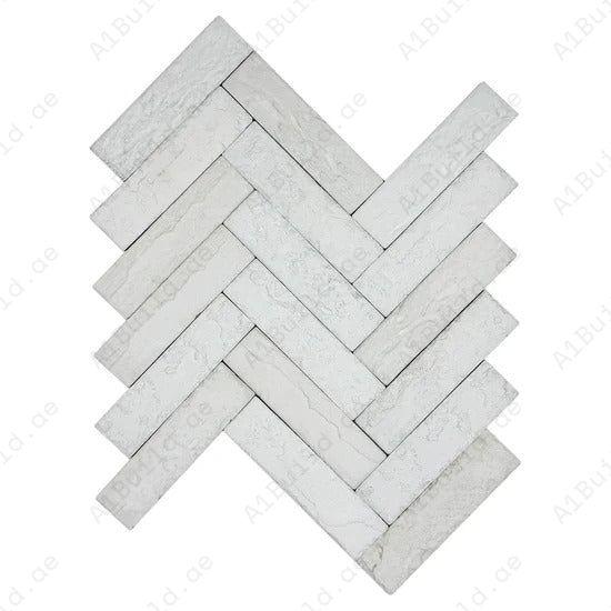 Upgrade your interiors with Florence Grace White Natural Surface Ceramic Tile. Durable, elegant & versatile—perfect for walls, kitchens & feature designs.