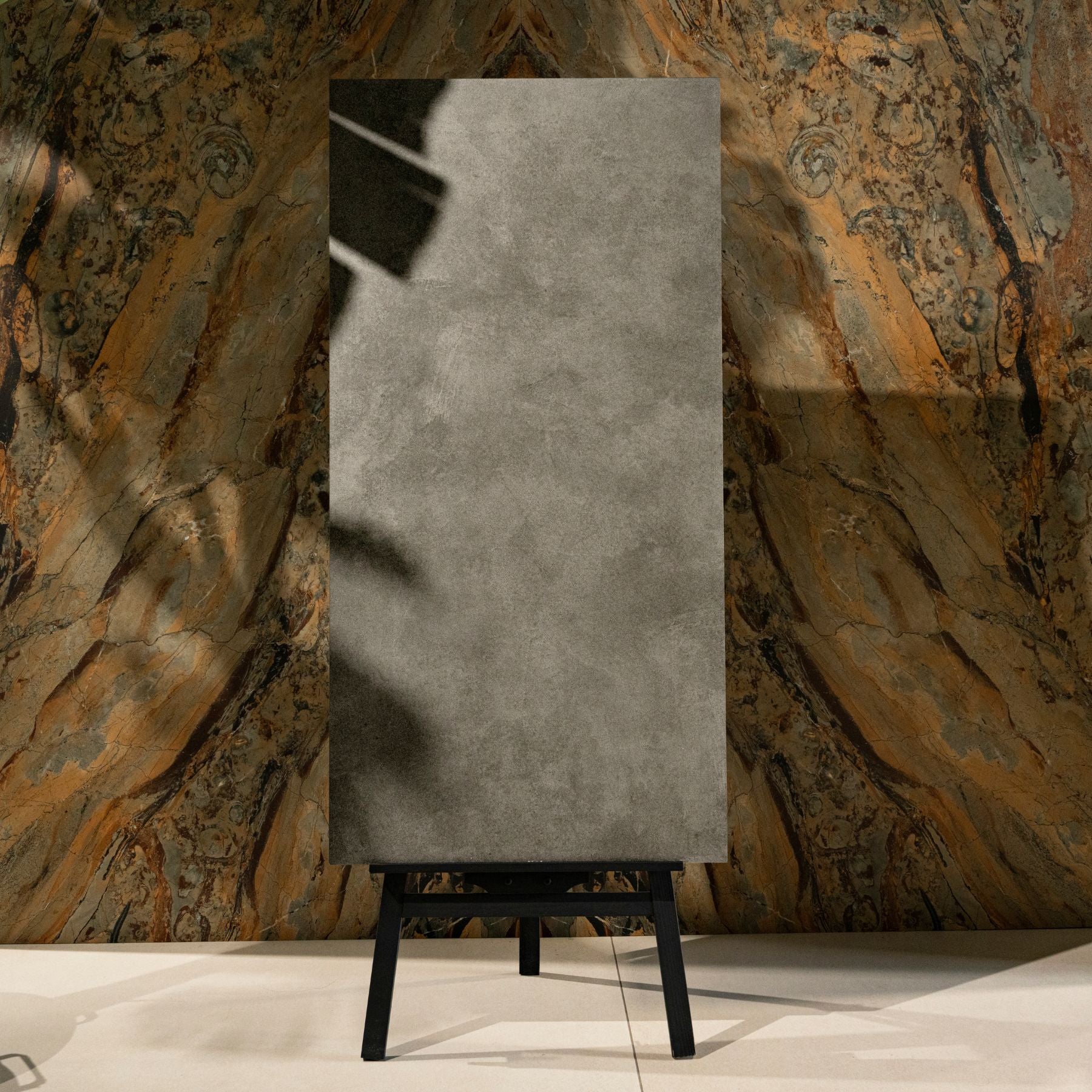 Urbantek Oxford porcelain tile in 60x120cm delivers an industrial stone look with high durability, low maintenance, and modern appeal for floors and walls.