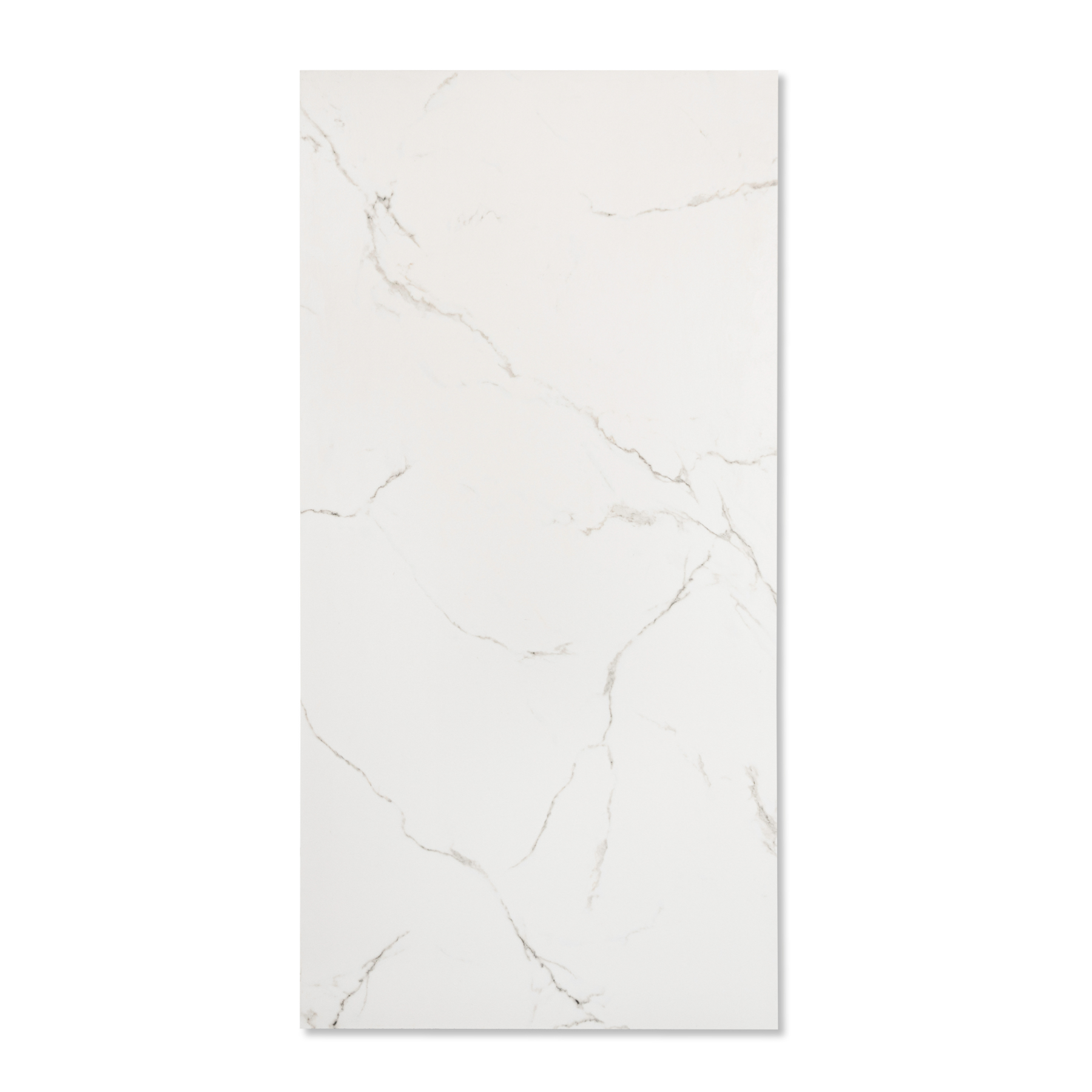 Velora Bianco porcelain tile 60x120cm with 9mm thickness features a luxury marble look, durable porcelain body, ideal for floors and walls.