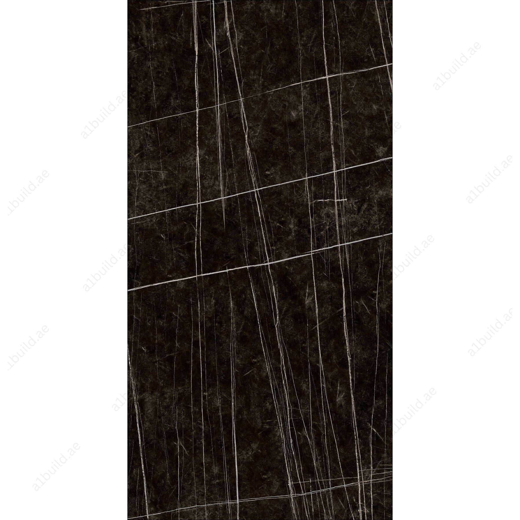 Venice Black (60X120cm 09mm Random High Gloss Porcelain Indoor Floor & Wall Tiles)