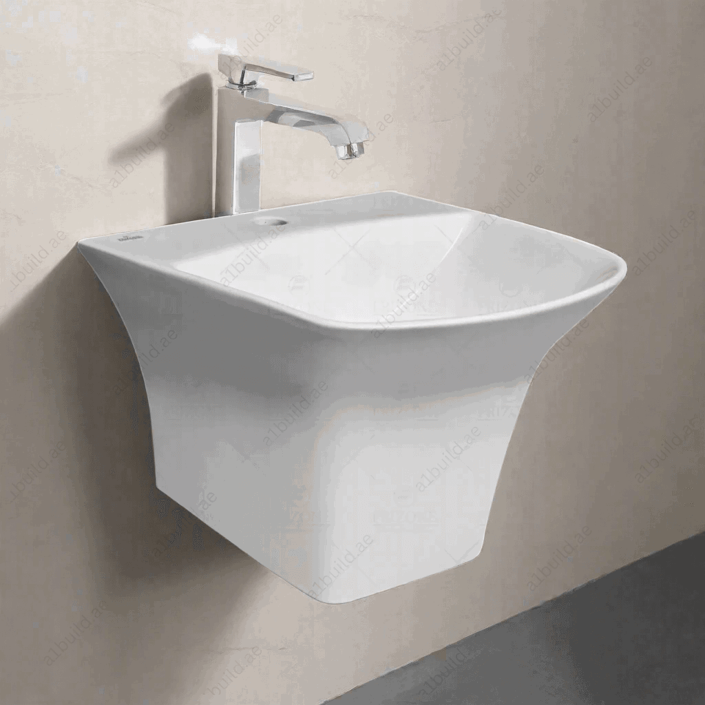 WallHungBasinCerviwithHigh-QualityCeramicforElegantBathrooms