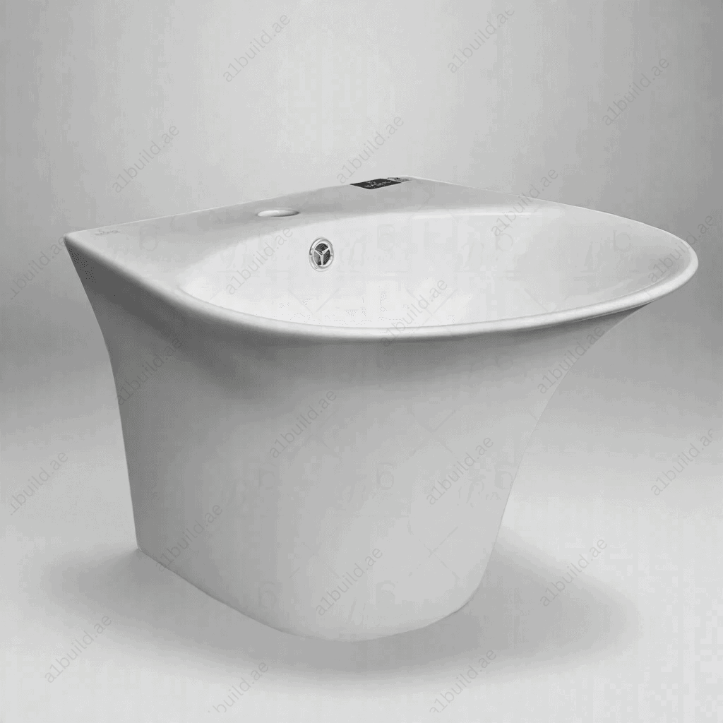 WallHungBasinWHB01withHigh-QualityCeramicforModernBathrooms