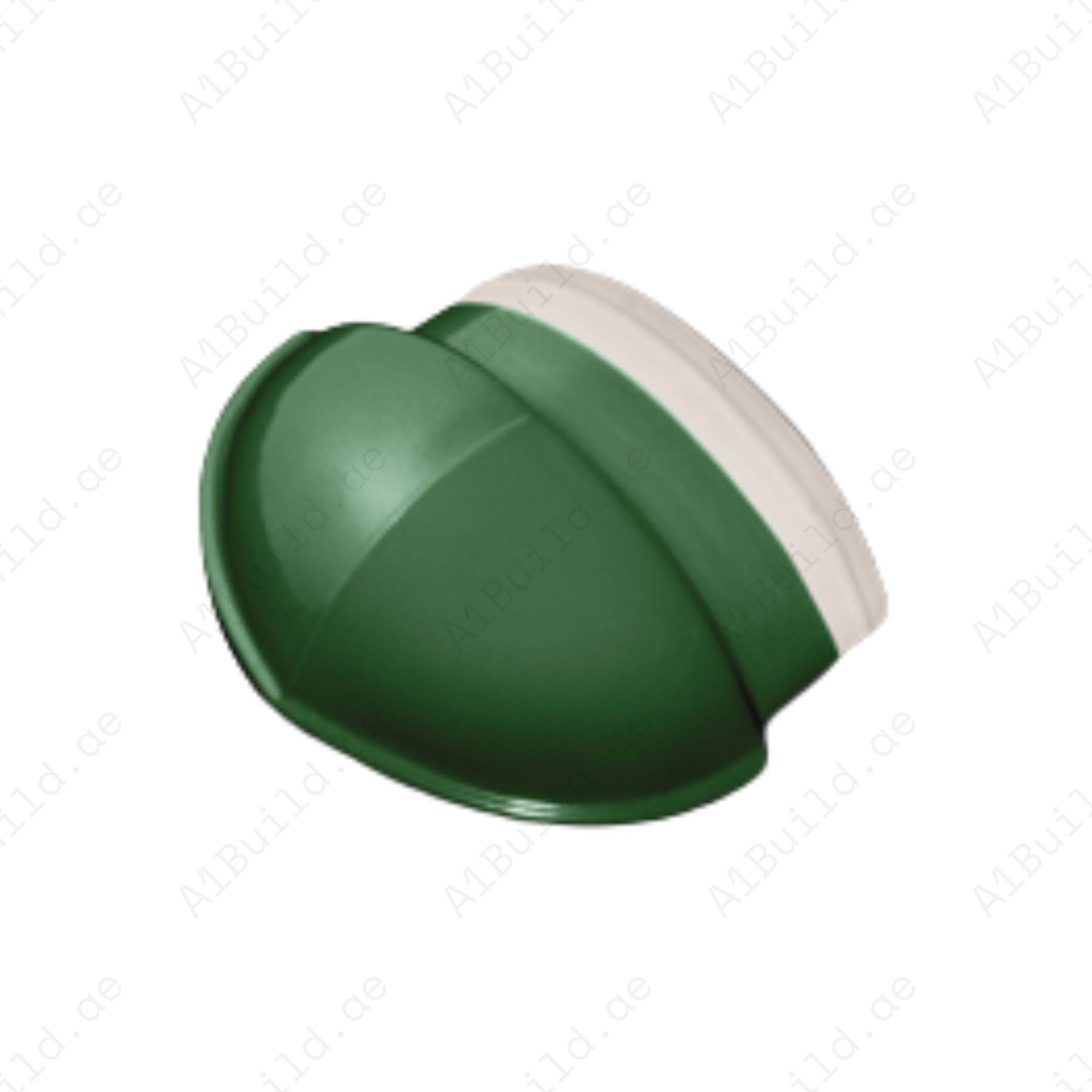 Wave end cap 3.0Kg: decorative and weatherproof ridge end closure that provides secure waterproof finishing and premium aesthetic for tile roofs.