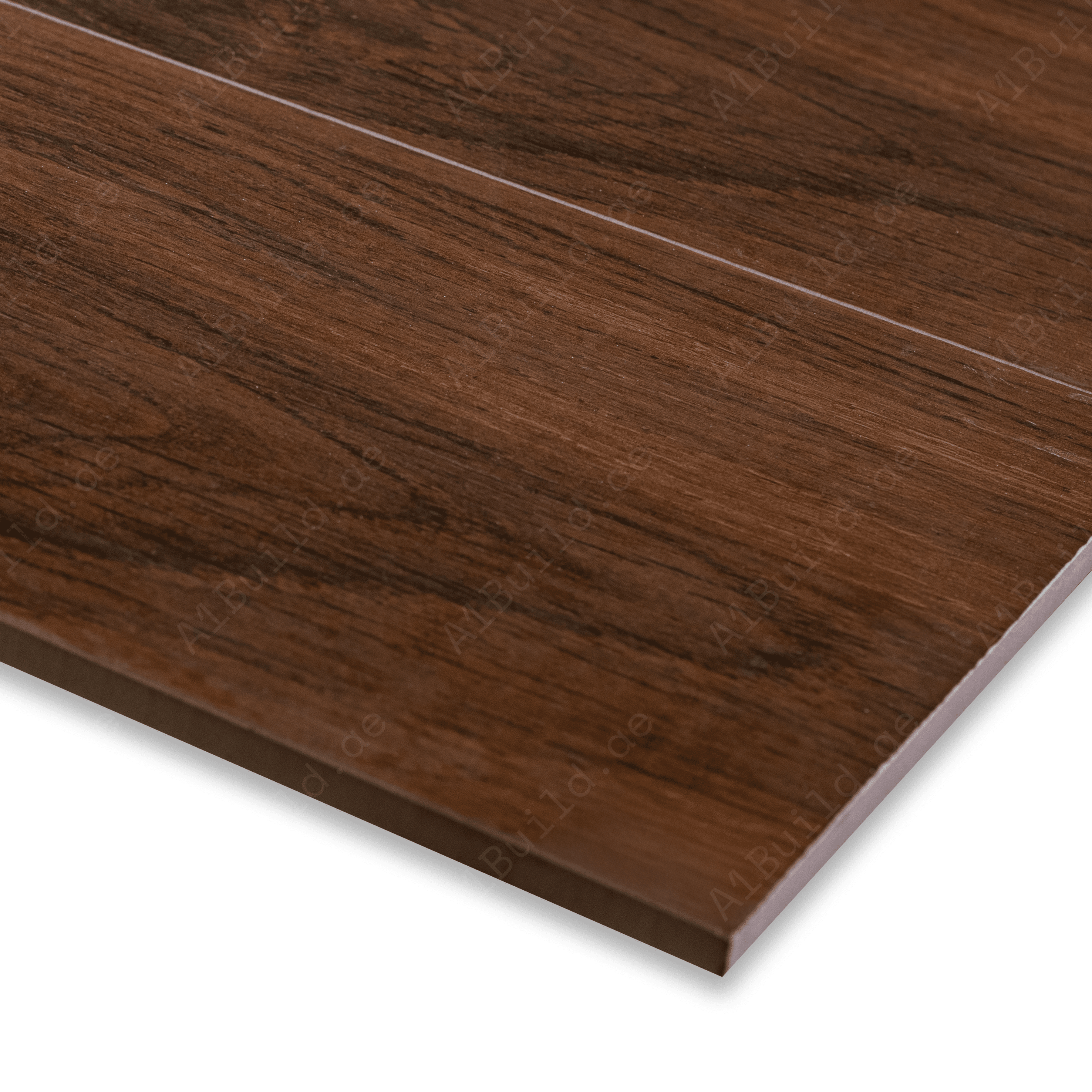 Wenge Cinnamon 20x12cm porcelain tile with 09mm thickness. Wood-inspired cinnamon shade, durable and stylish for walls and floors.