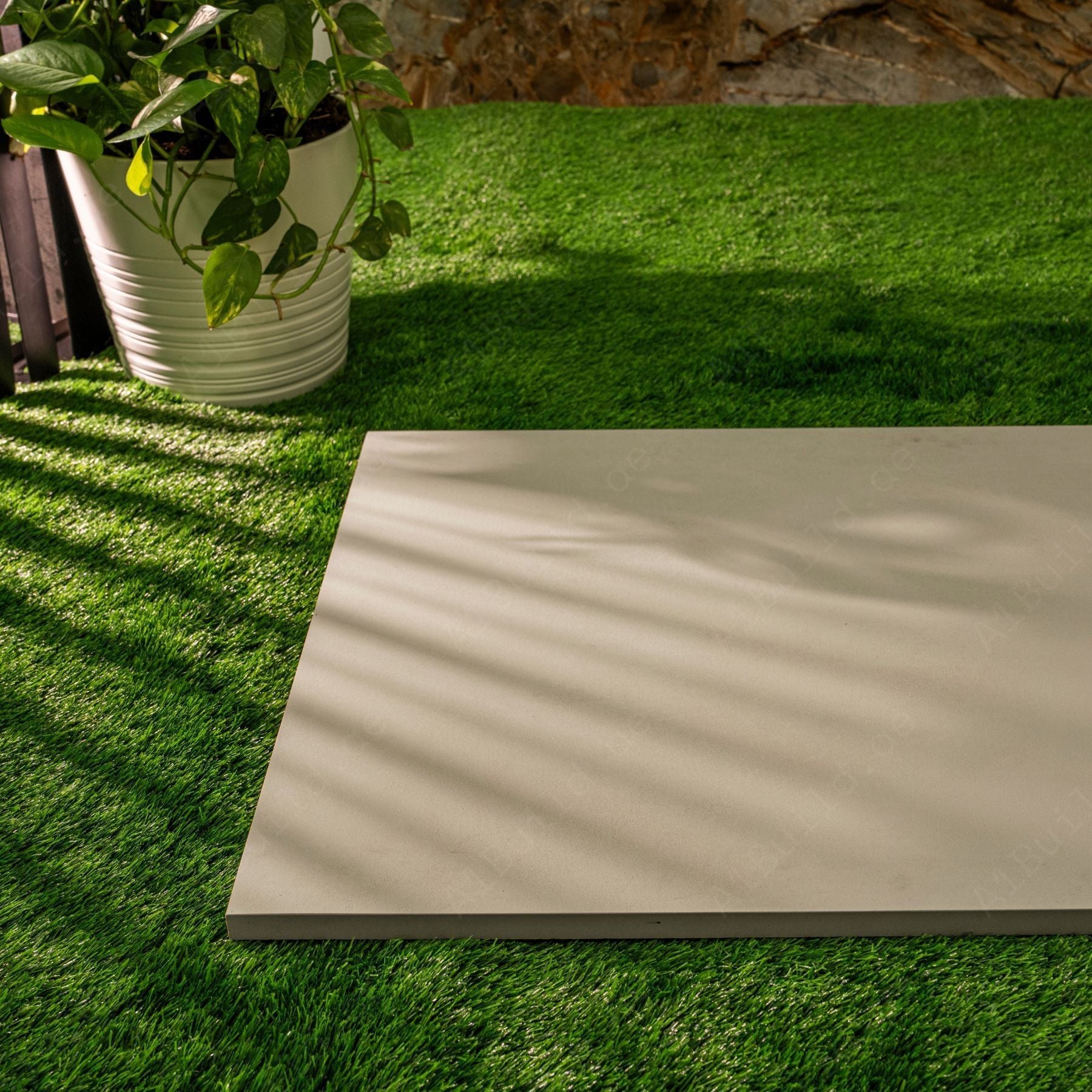 White Aurora matt porcelain tile 60x120cm x2mm with marble look, durable large format surface ideal for modern floors, walls and premium interiors.
