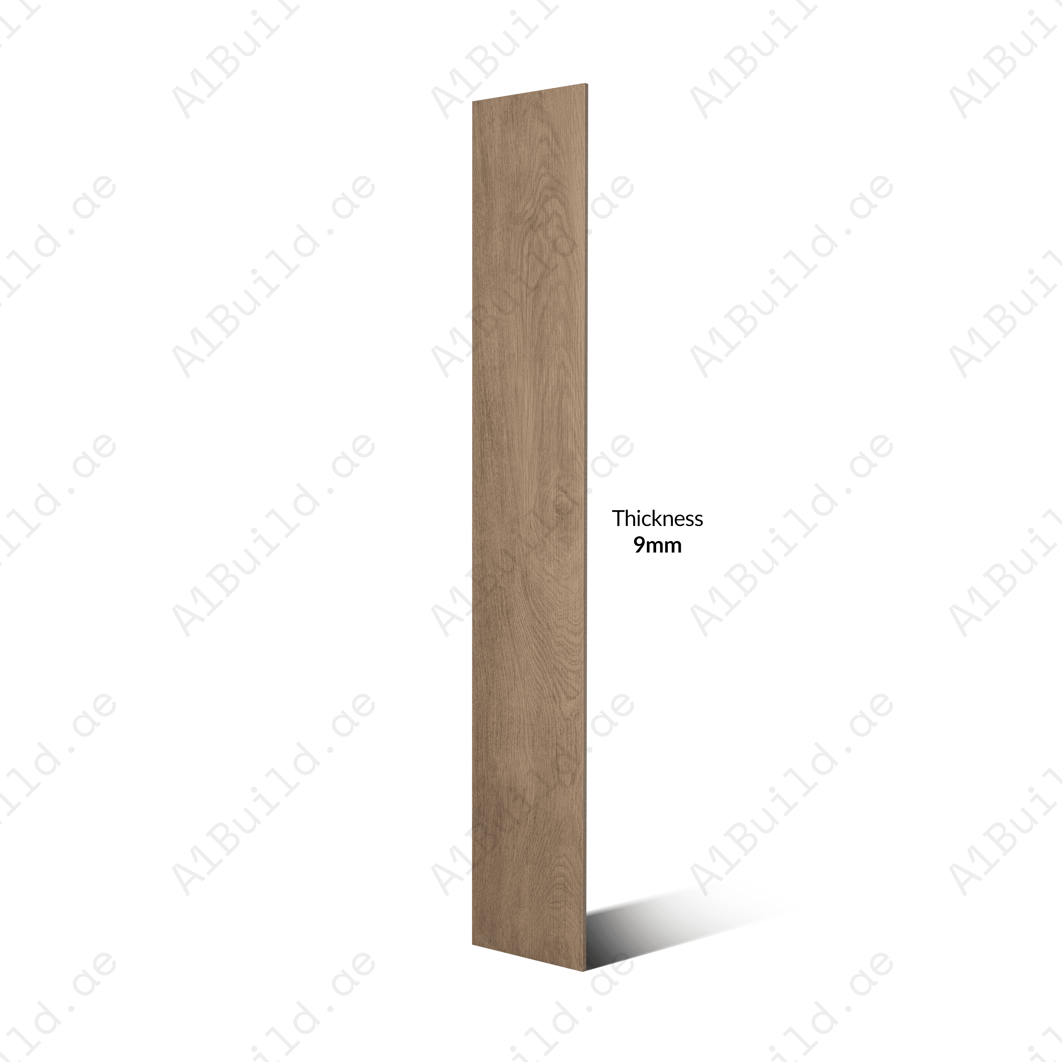 Wood Sabbia 20x12cm porcelain tile with 09mm thickness. Sandy beige wood-look tile, durable and stylish for walls, kitchens, and modern interiors.