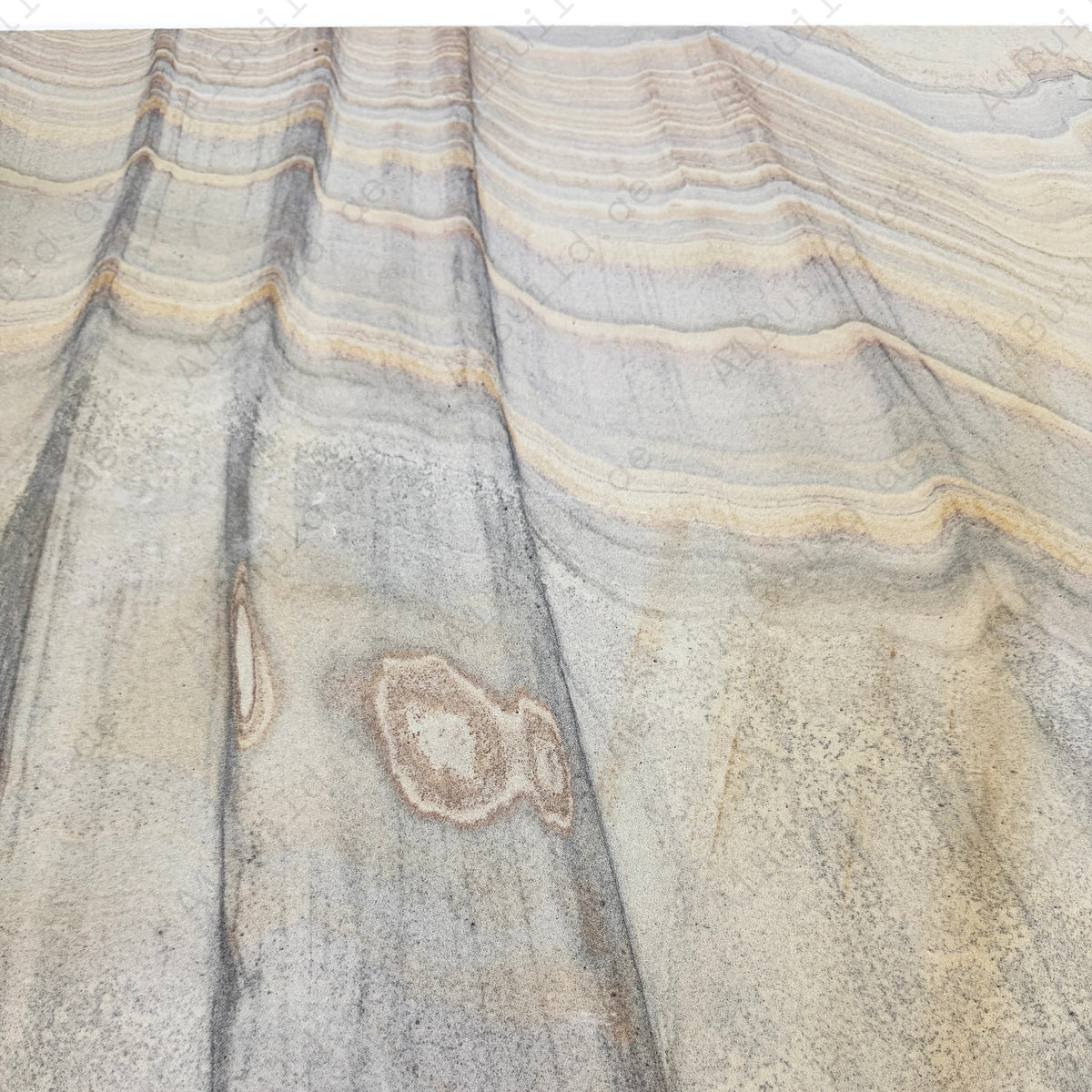 Garden Stone Series Rainbow Honed Surface Sandstone Tile
