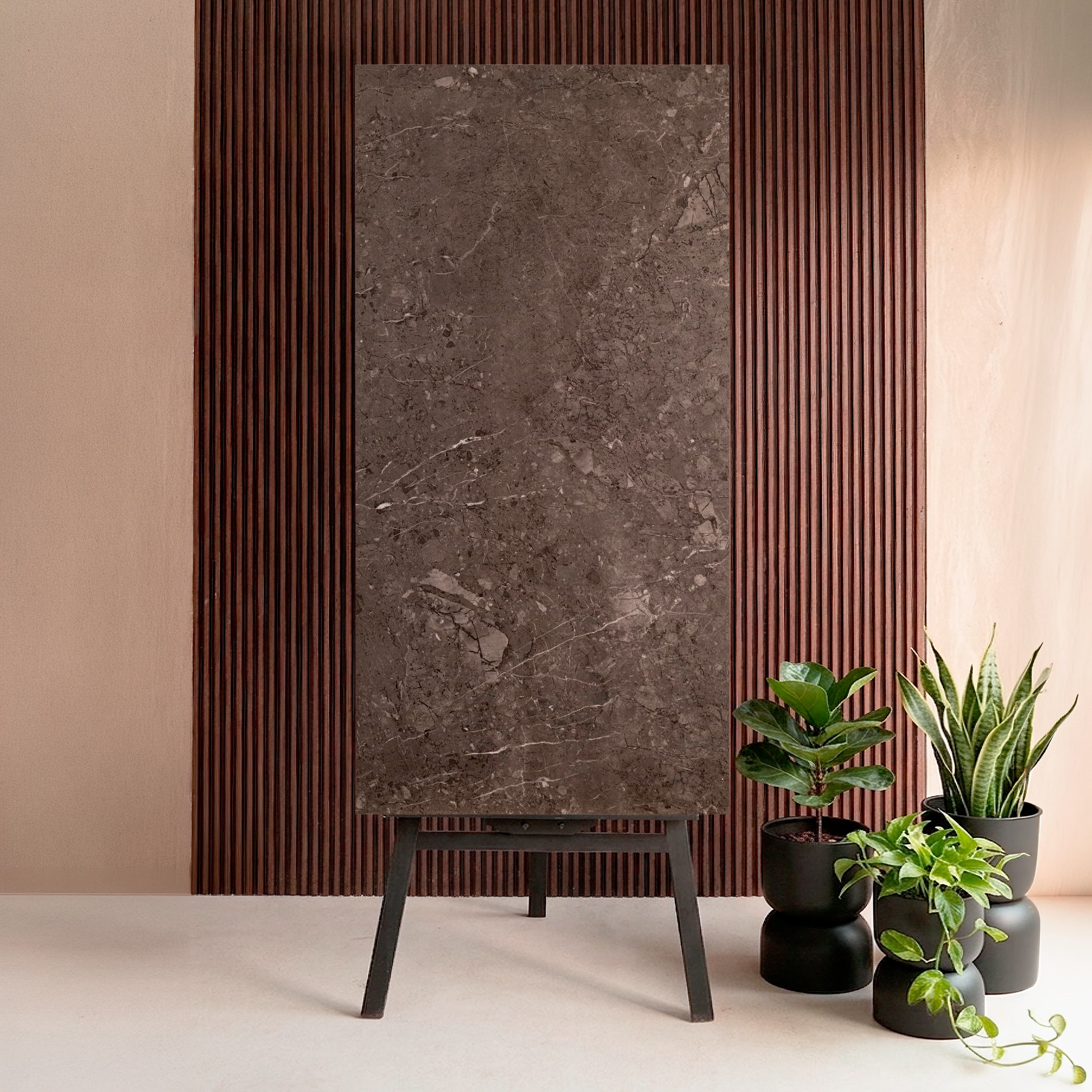 Lait Natural Rocker Carving Matt Tiles 60x120cm - Modern Elegance