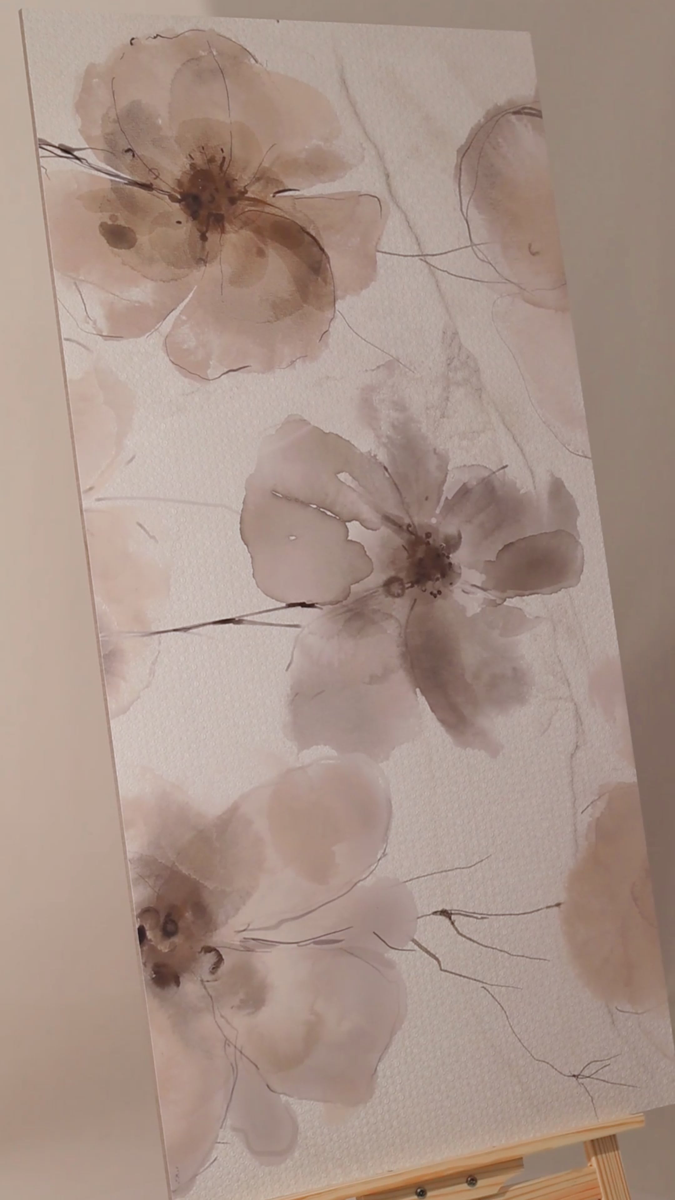 Glamore Clear Decor A & B Beige Porcelain Tile 60x120cm with Crafttech finish. Durable 9mm tile for walls and floors.