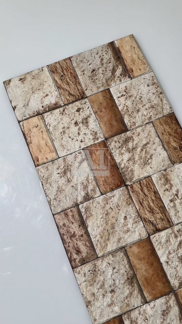 Clasycube Beige – Elegant Ceramic Indoor Outdoor Wall Tile